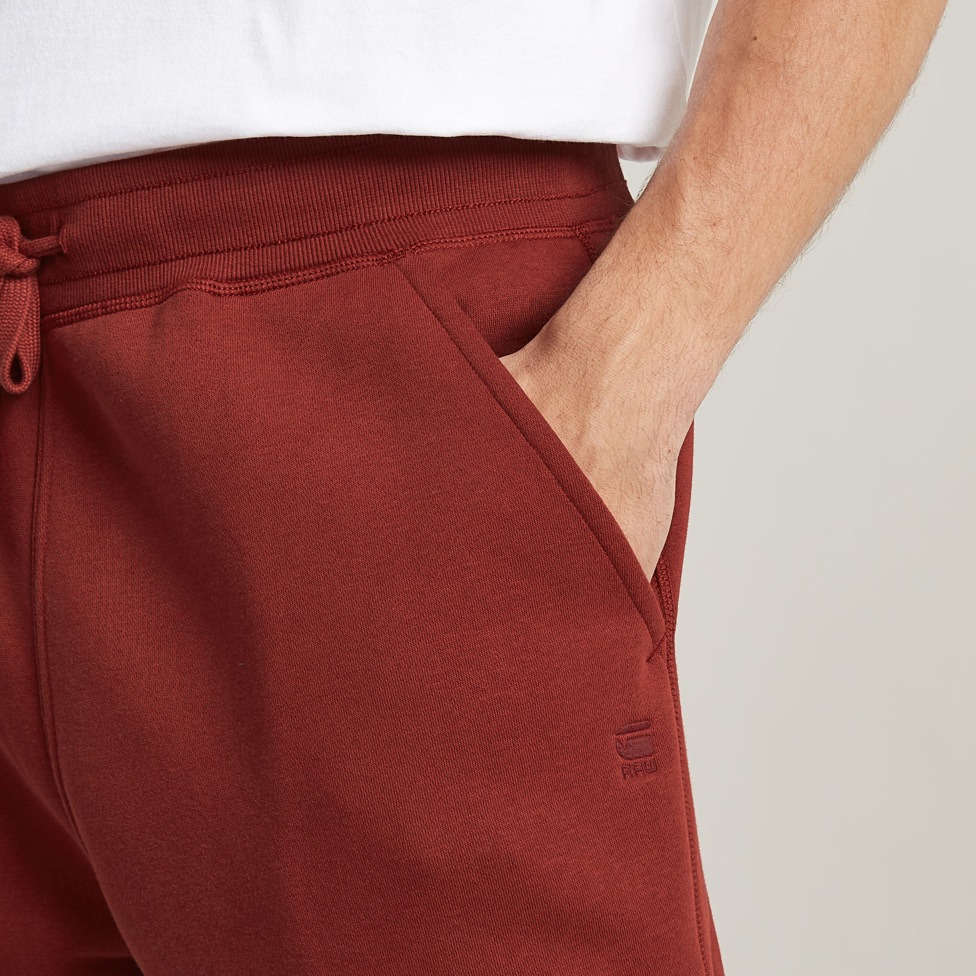 G-Star RAW Premium Core Type C Sweatpant Rood Heren