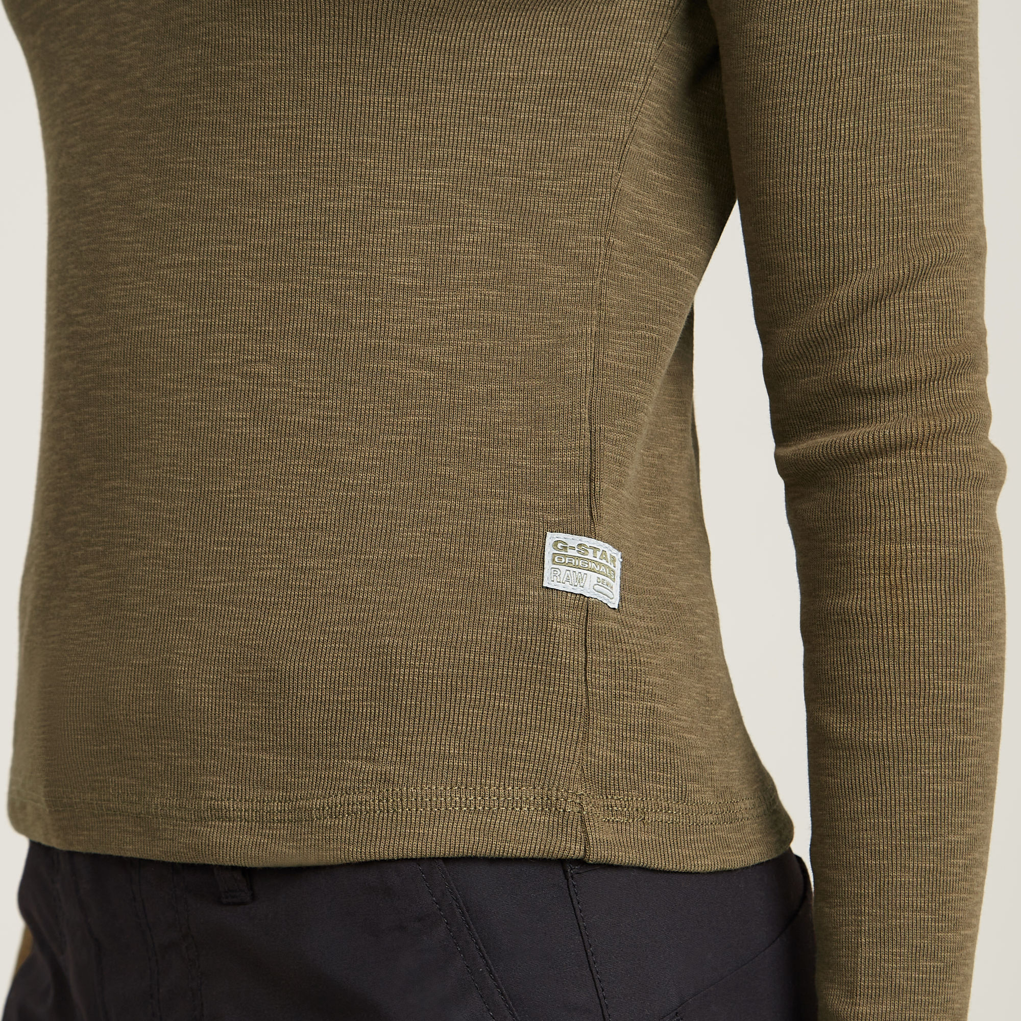G-Star RAW Polo Top Slim Groen Dames