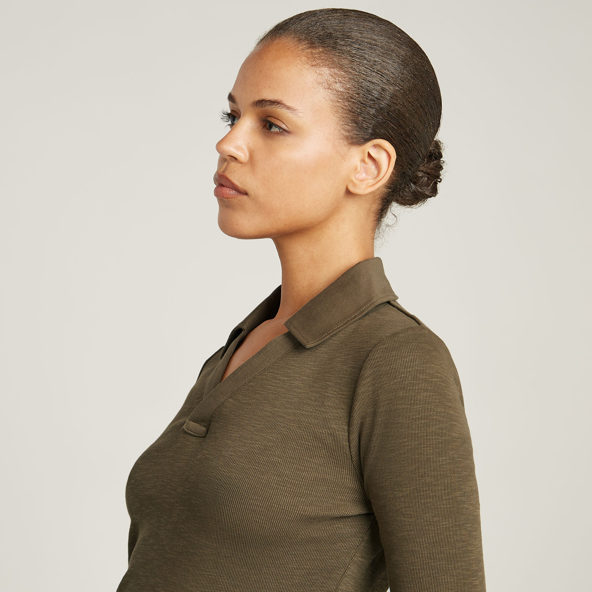 G-Star RAW Polo Top Slim Groen Dames
