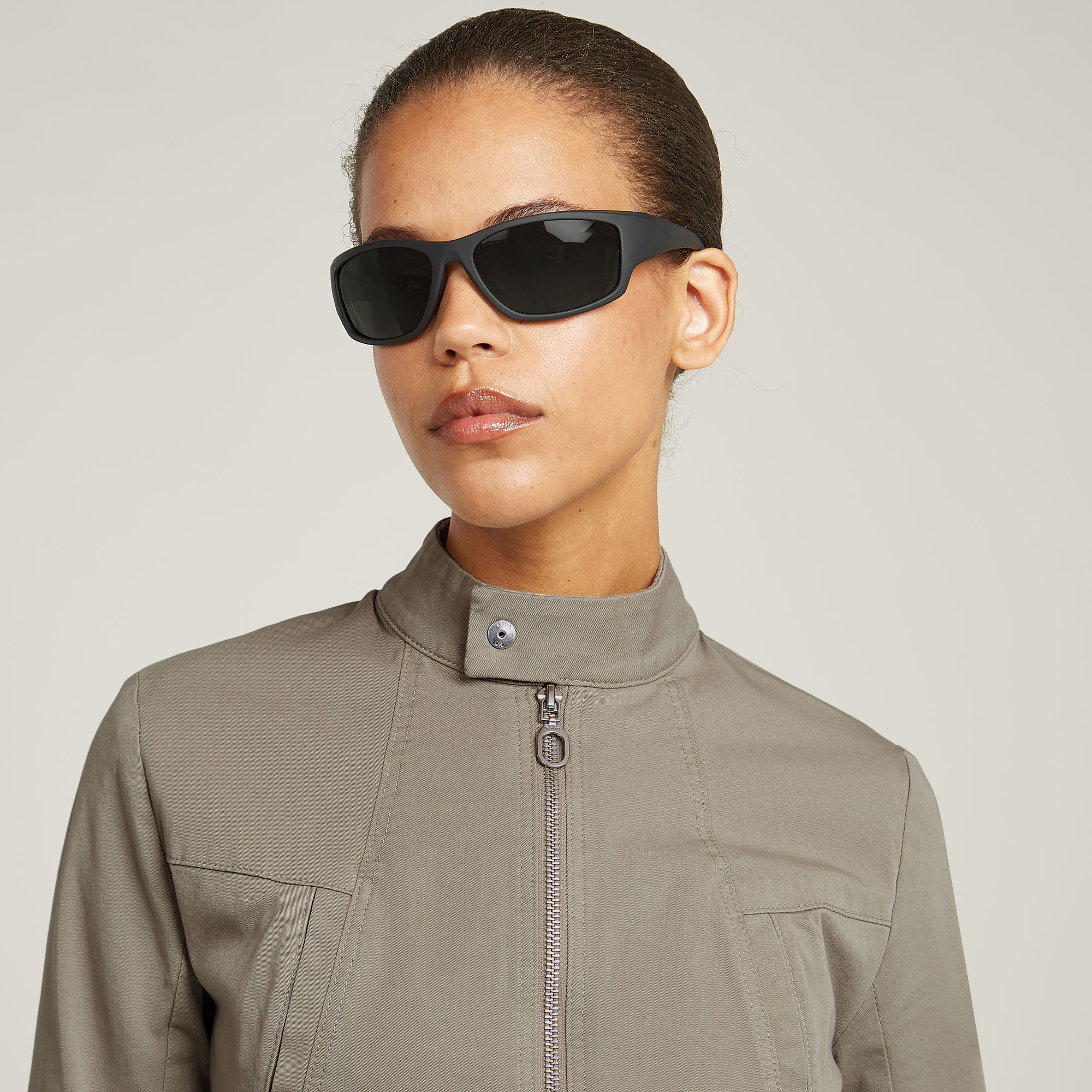 G-Star RAW Biker Jack Beige Dames