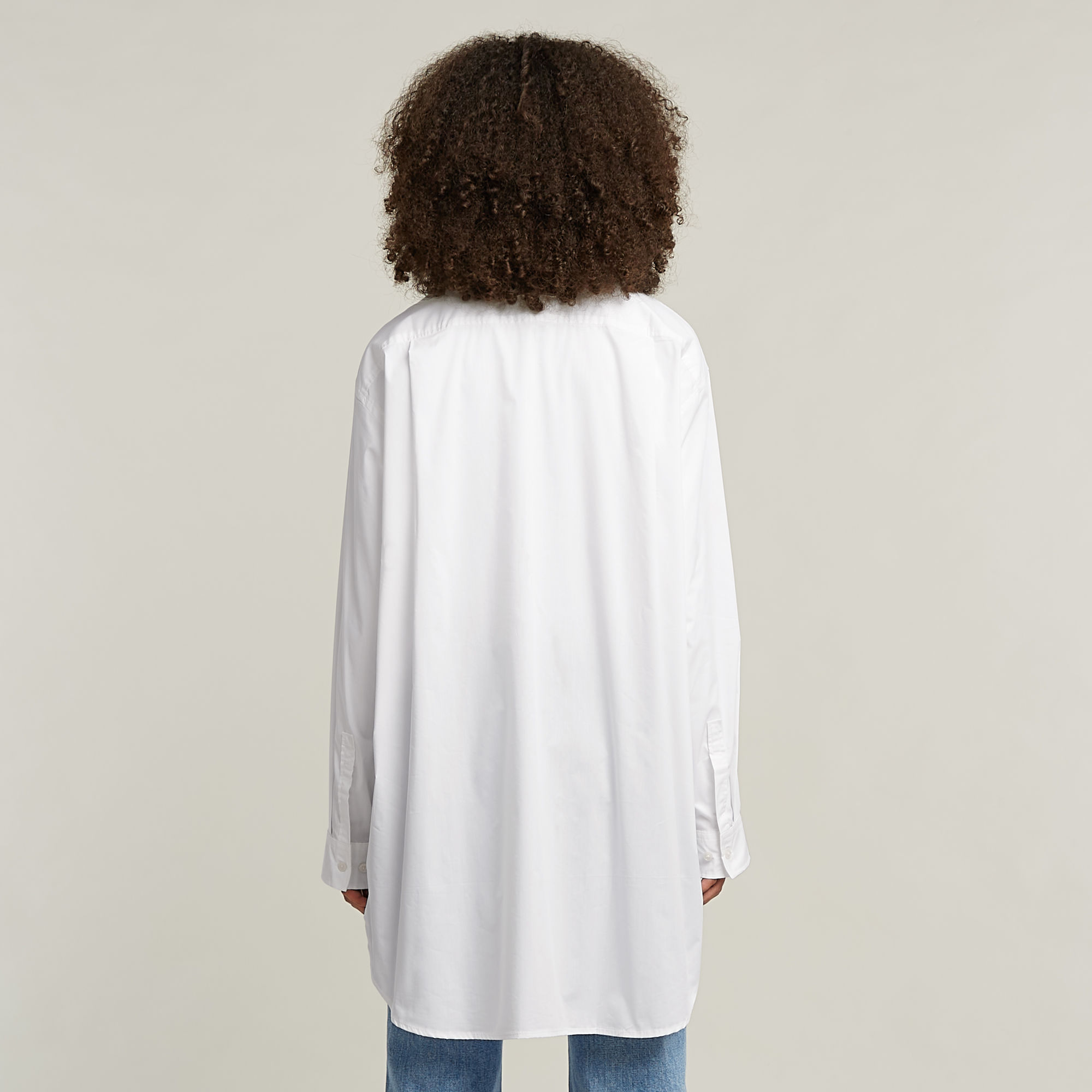 G-Star RAW Oversized Boyfriend Shirt Wit Dames