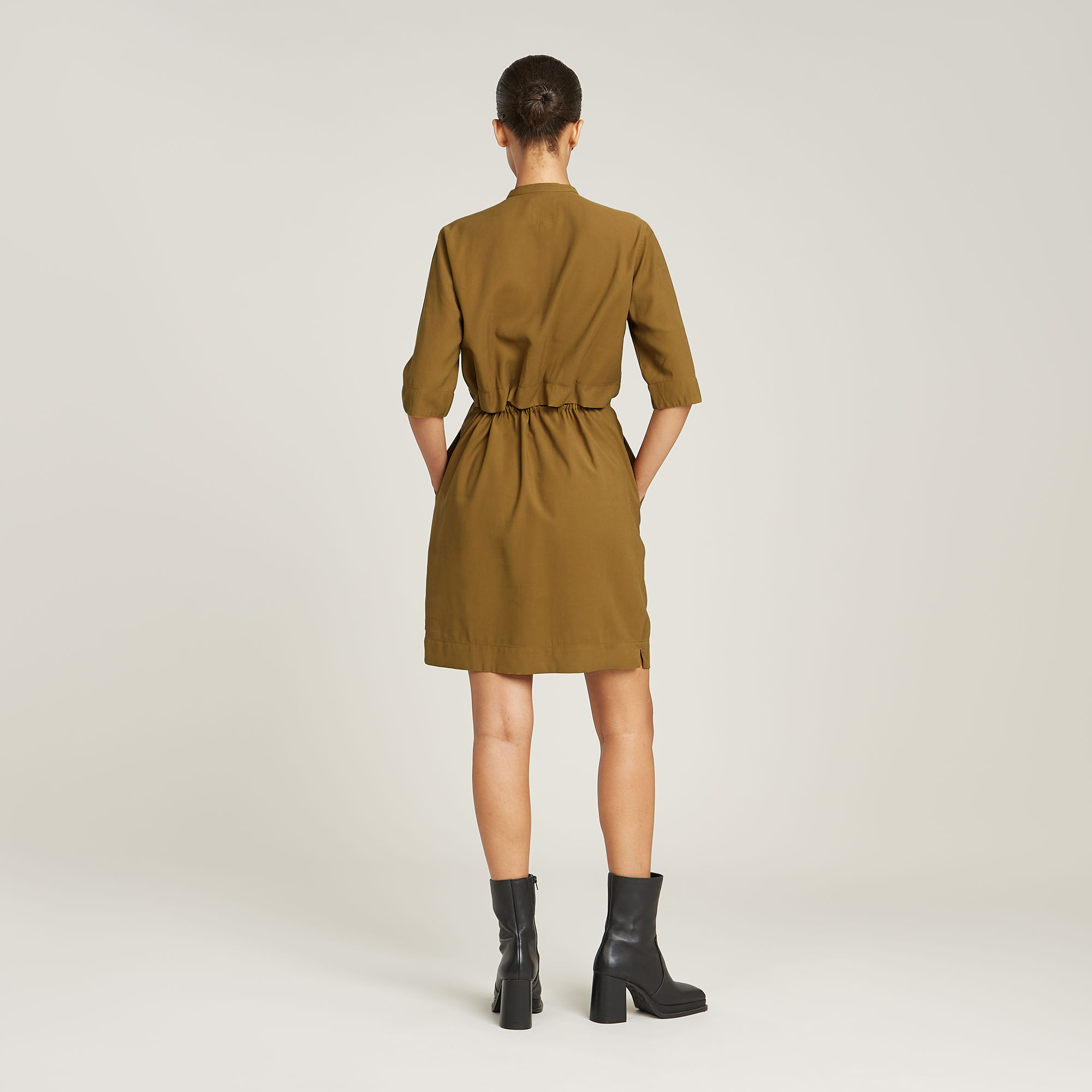 G-Star RAW Jurk Fluid Beige Dames