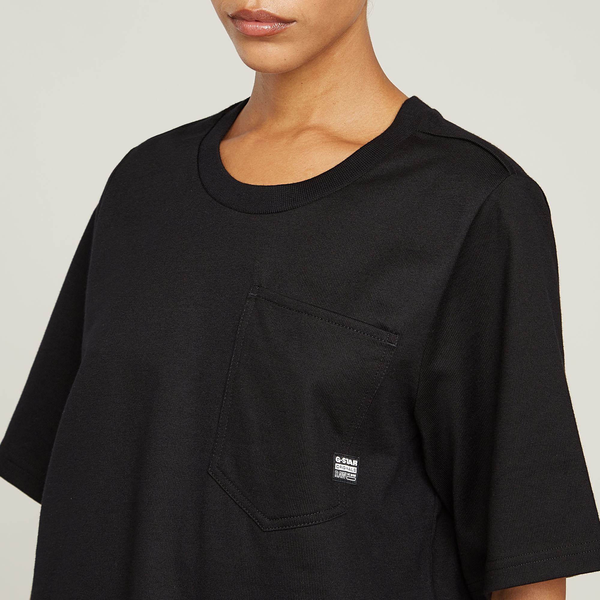 G-Star RAW Pocket Top Zwart Dames