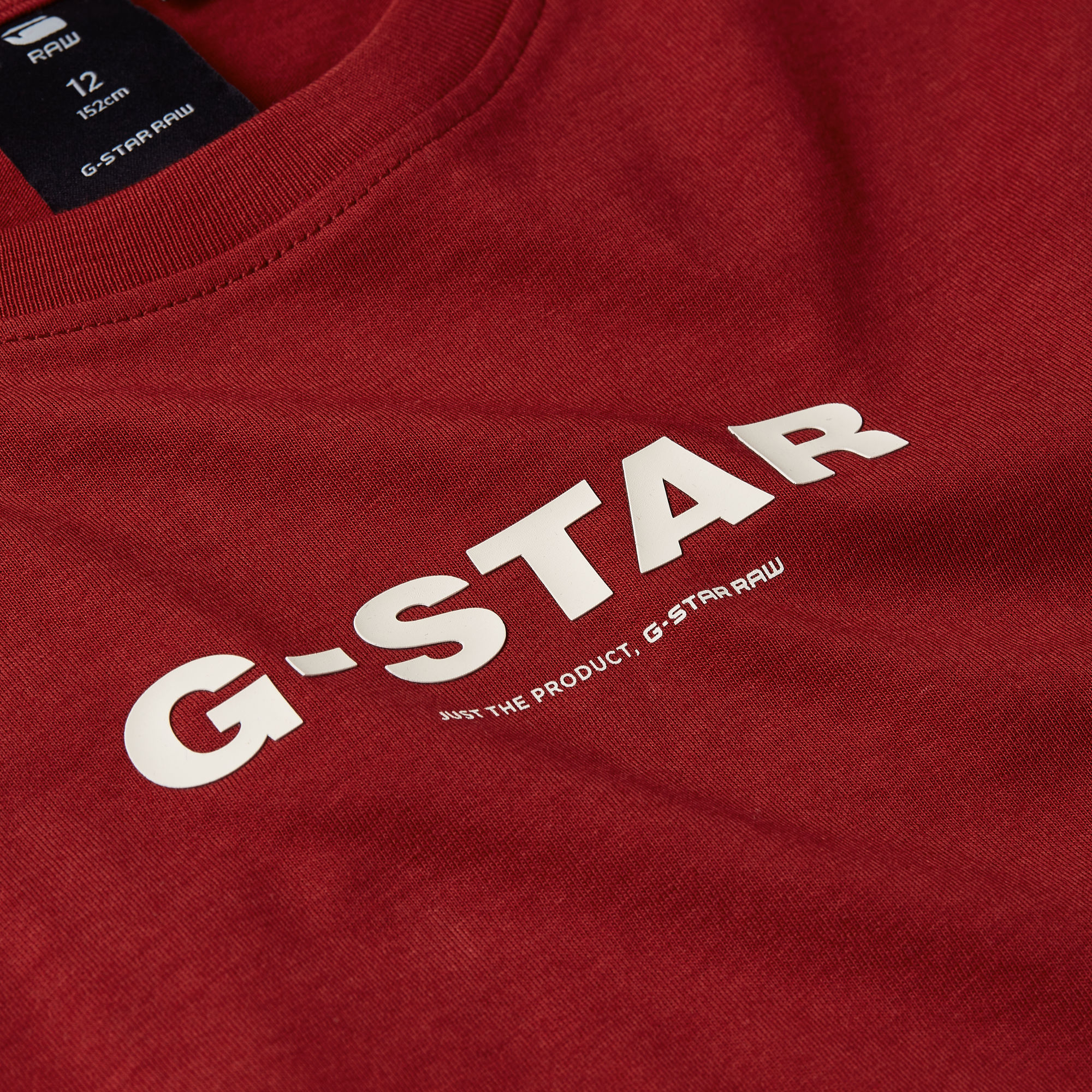 G-Star RAW Jongens T-Shirt Loose Rood jongens