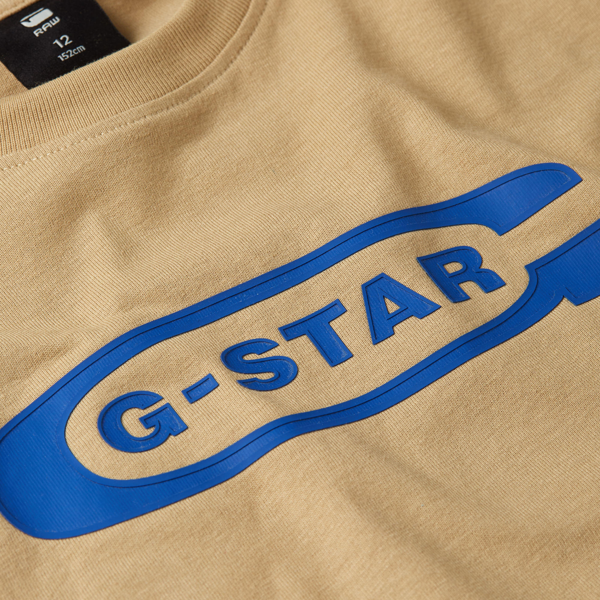 G-Star RAW Jongens T-Shirt Regular Beige jongens
