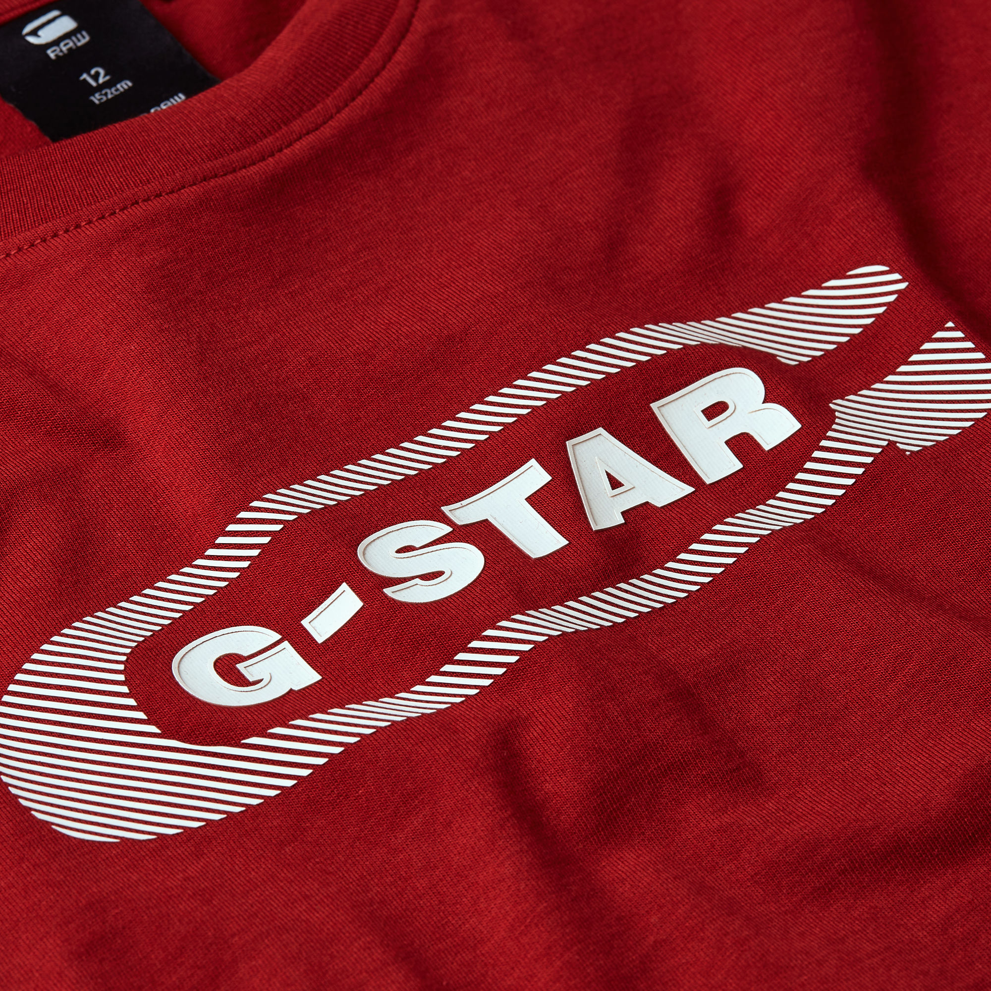 G-Star RAW Jongens T-Shirt Regular Rood jongens