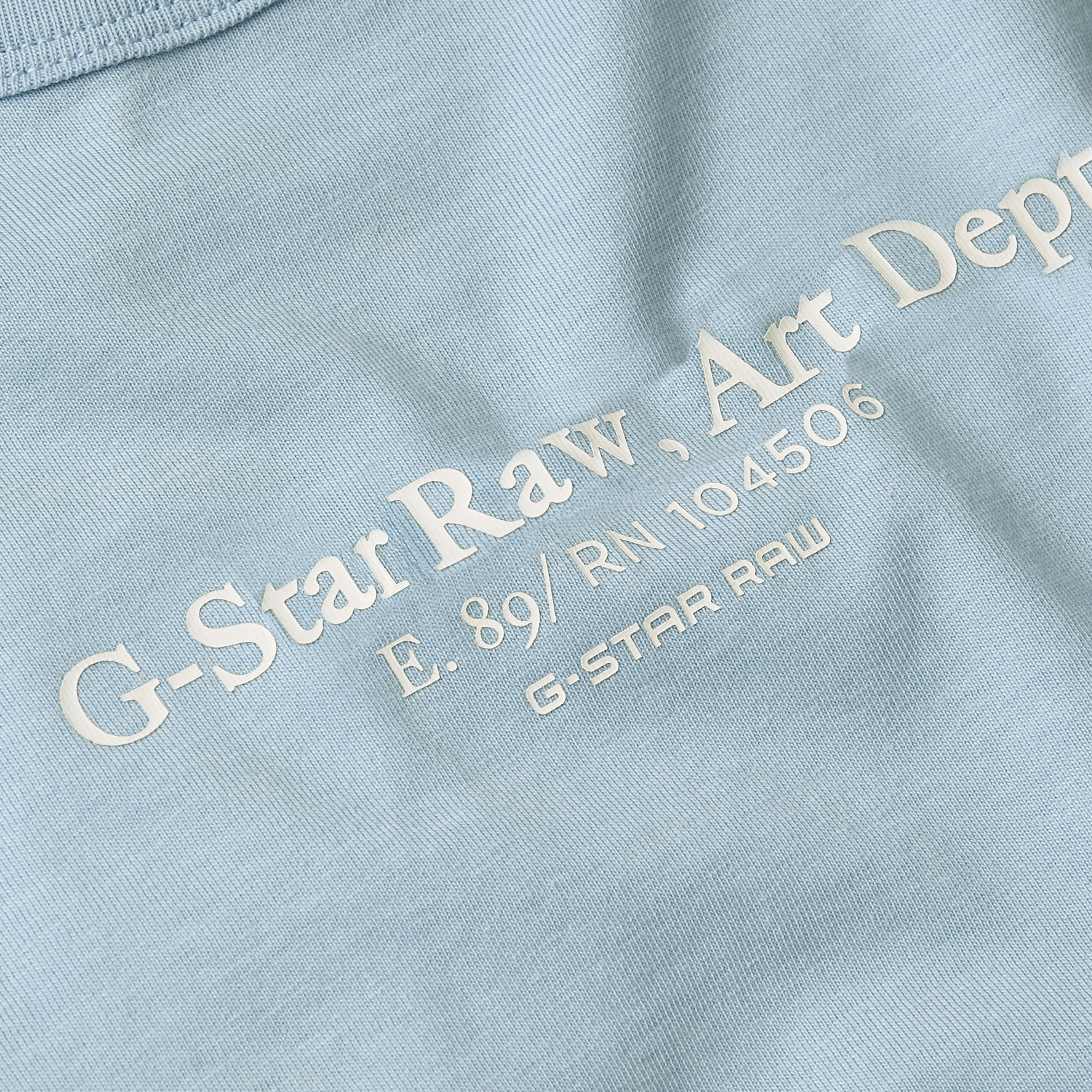 G-Star RAW Meisjes Top Regular Lichtblauw meisjes