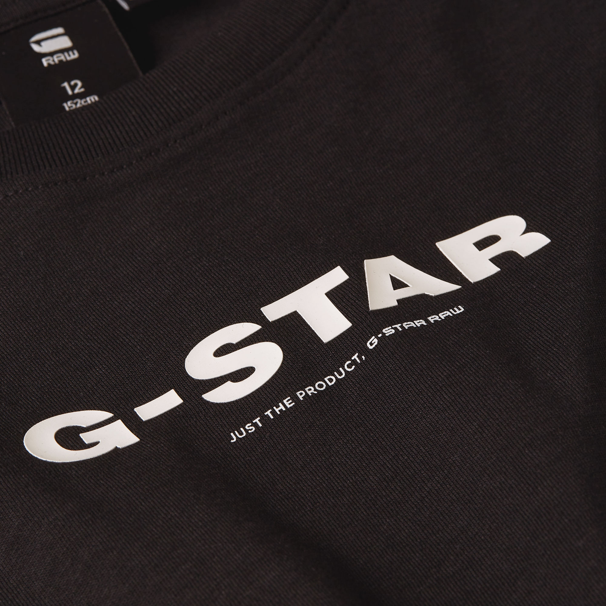 G-Star RAW Jongens T-Shirt Loose Zwart jongens