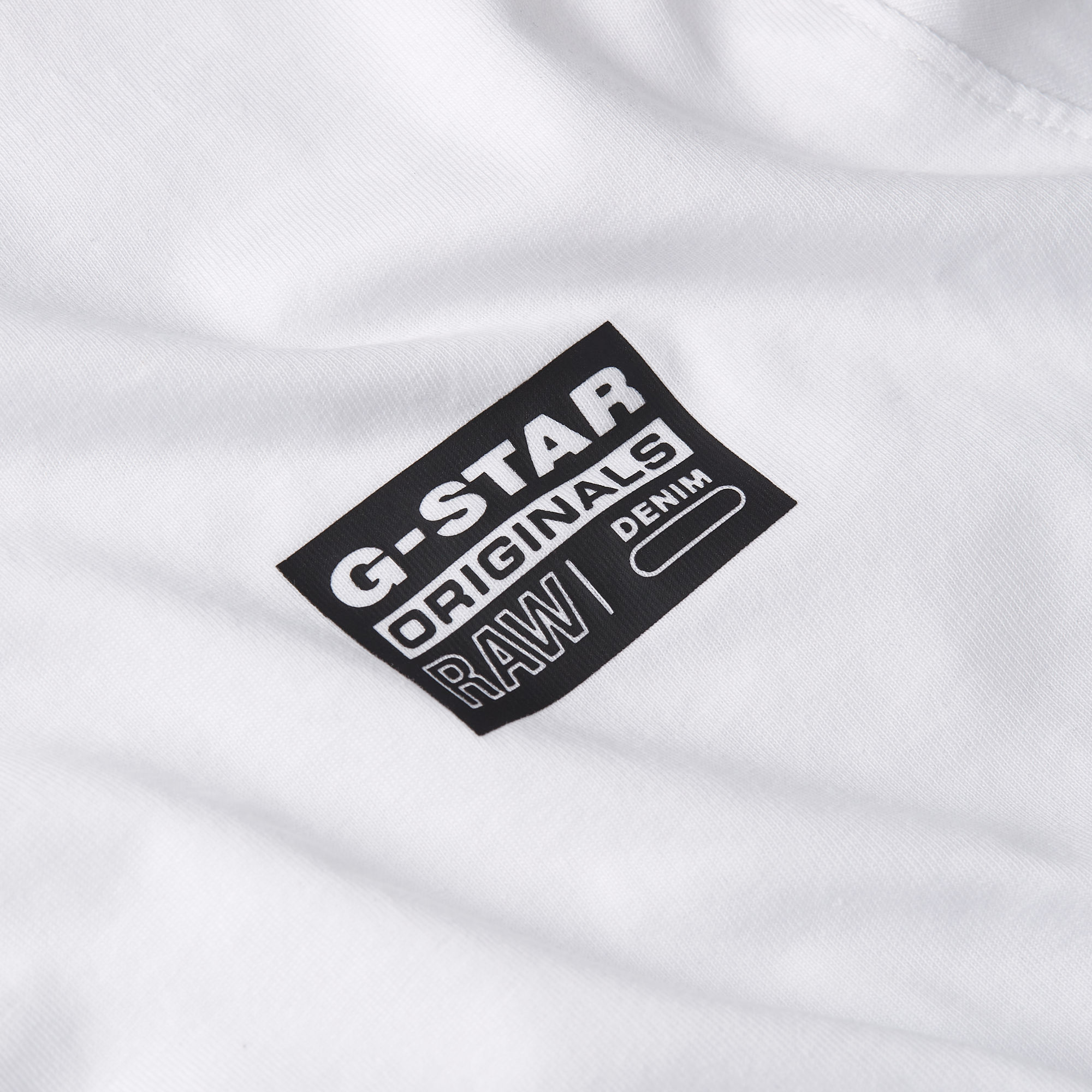G-Star RAW Jongens T-Shirt Regular Wit jongens