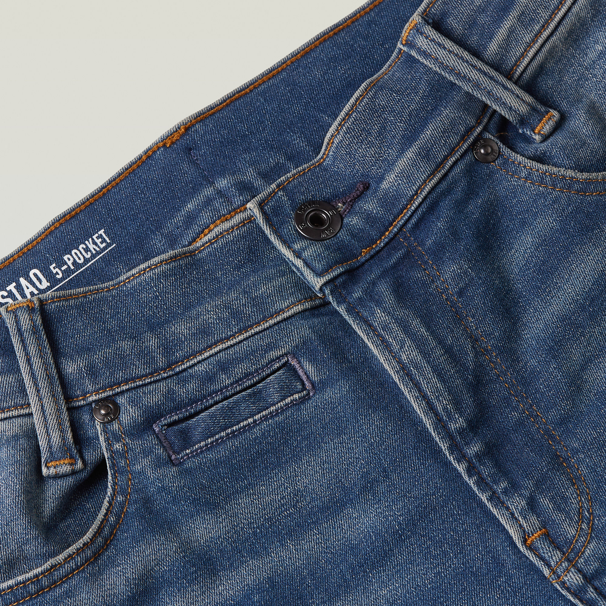 G-Star RAW Jongens D-Staq Slim Jeans Lichtblauw jongens