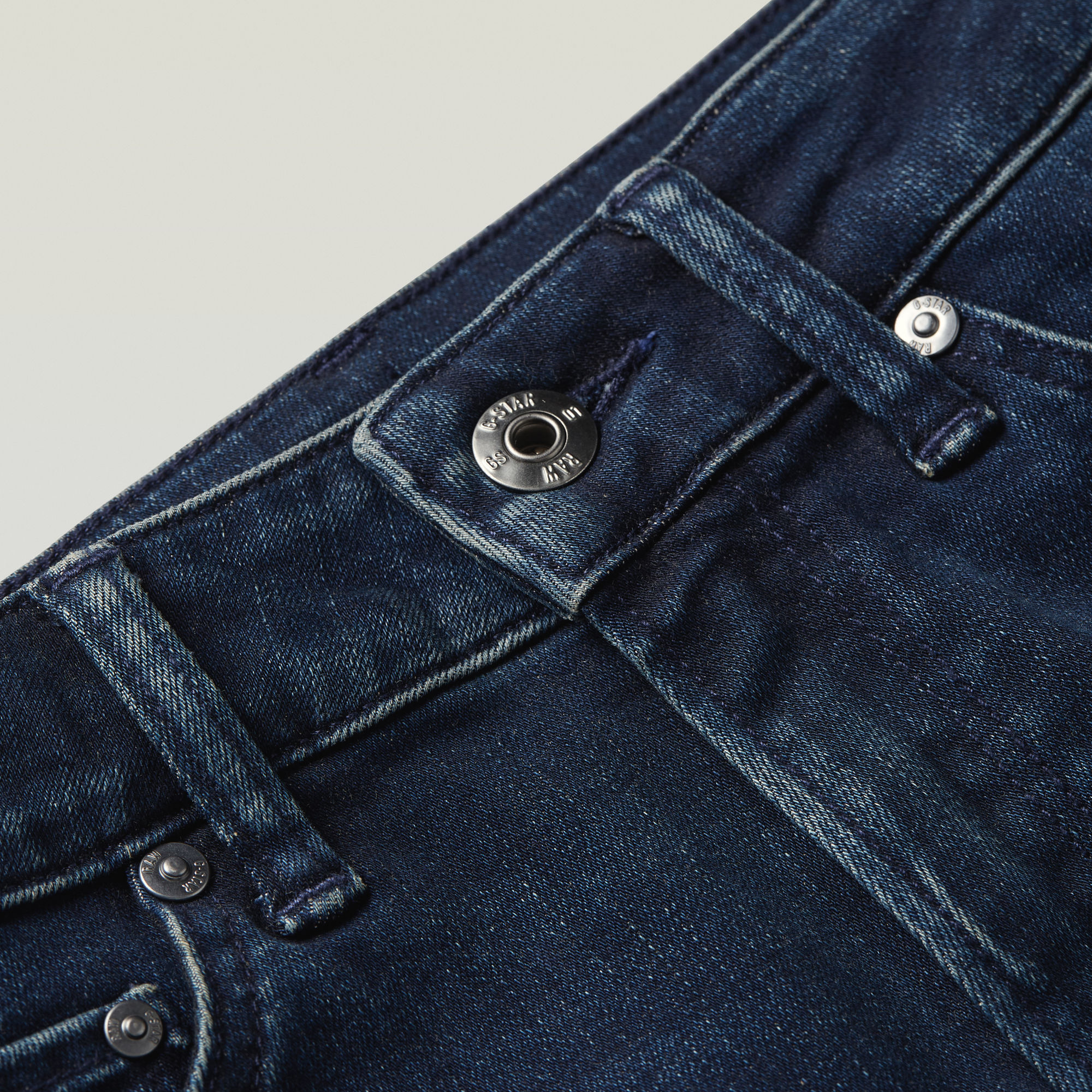 G-Star RAW Meisjes 3301 Skinny Jeans Donkerblauw meisjes