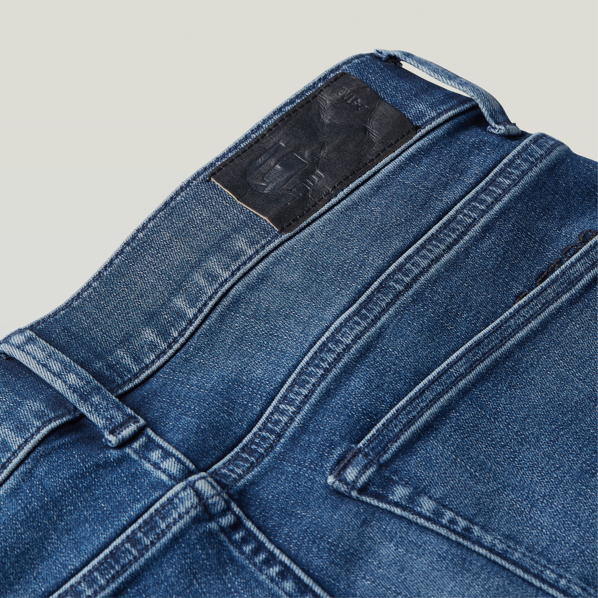 G-Star RAW Jongens 3301 Slim Jeans Midden blauw jongens