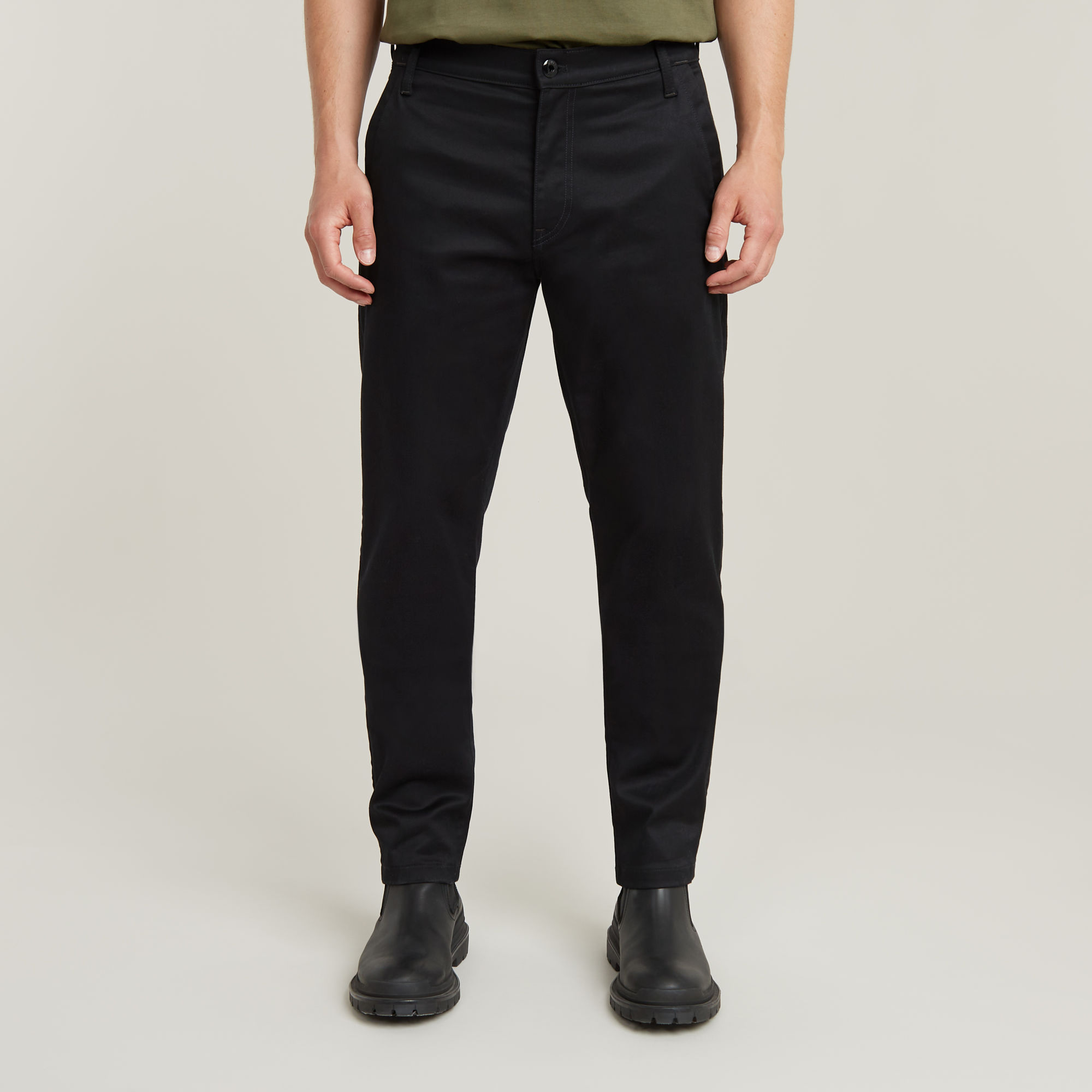 

Morry Tapered Chino - Black - Men