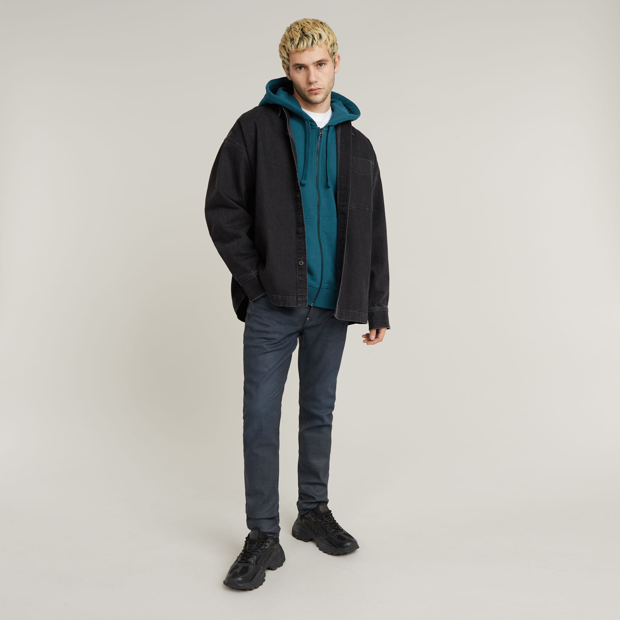 G-Star RAW Revend FWD Skinny Jeans Donkerblauw Heren