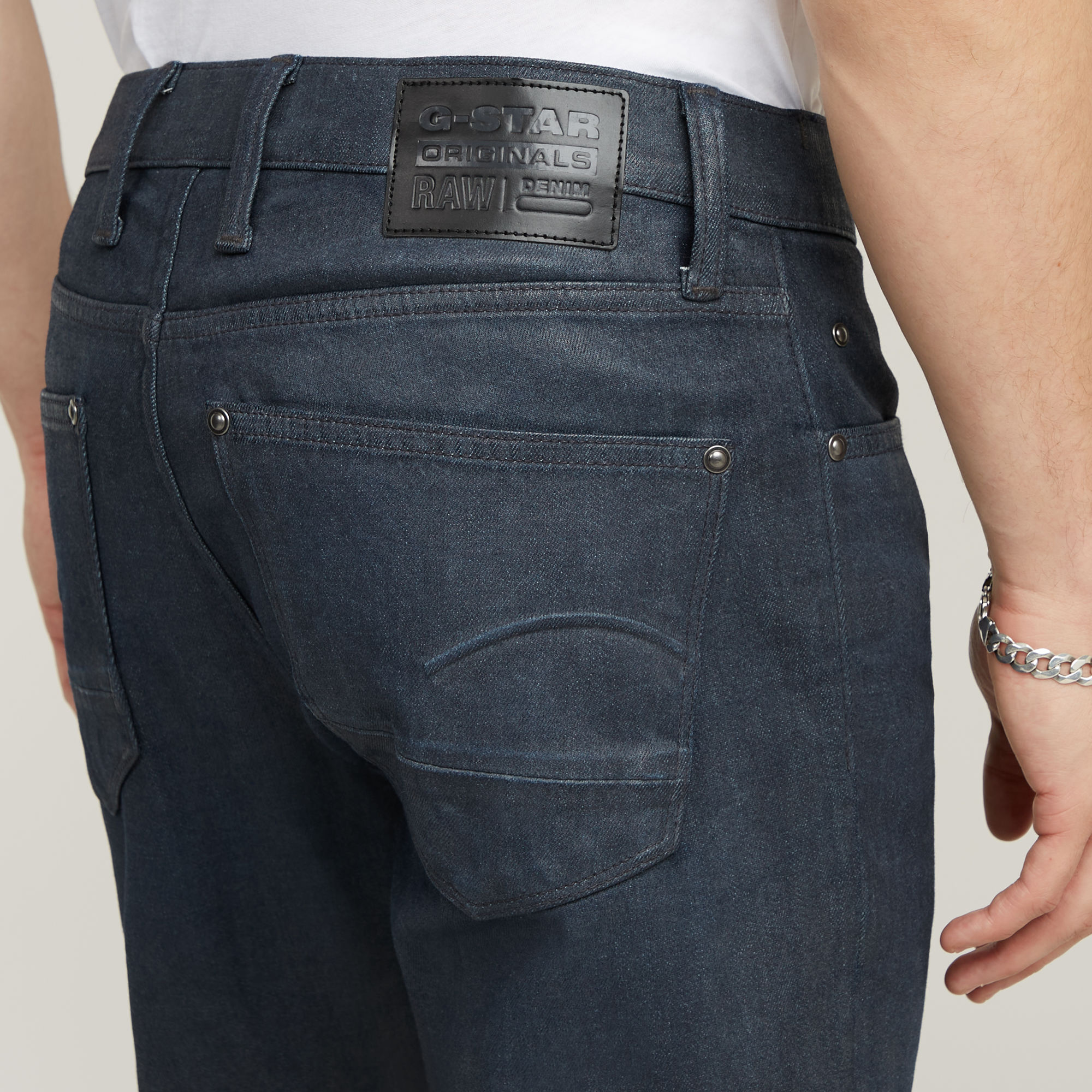 G-Star RAW Revend FWD Skinny Jeans Donkerblauw Heren