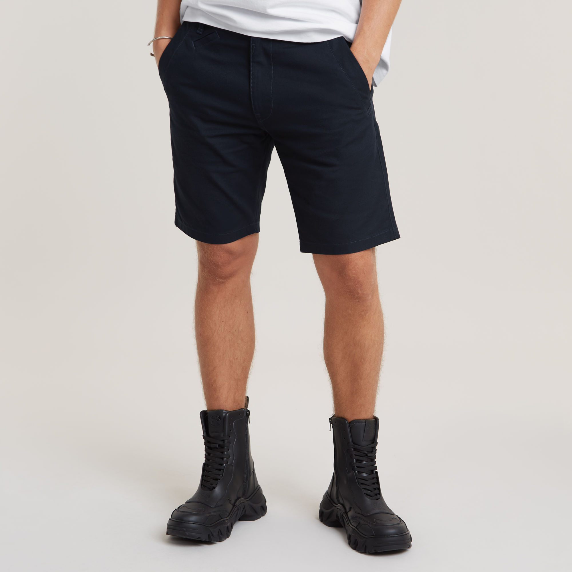 

Bronson 2.0 Slim Chino Shorts - Dark blue - Men