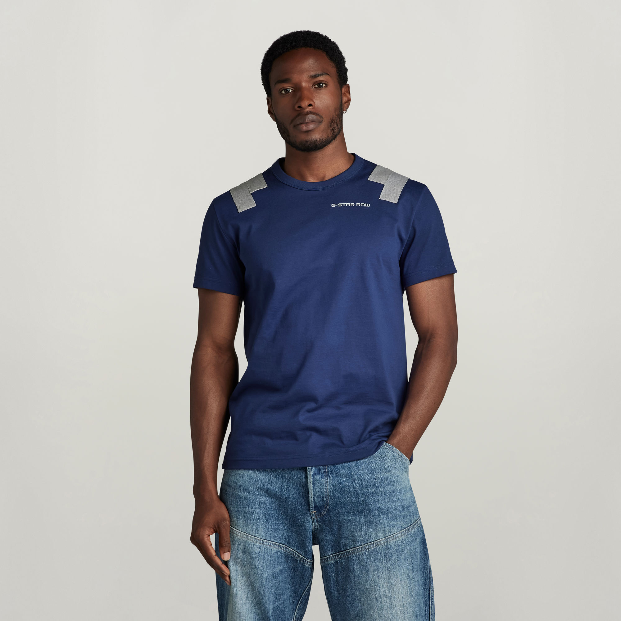 G-Star RAW Flight Deck T-Shirt - Donkerblauw - Heren