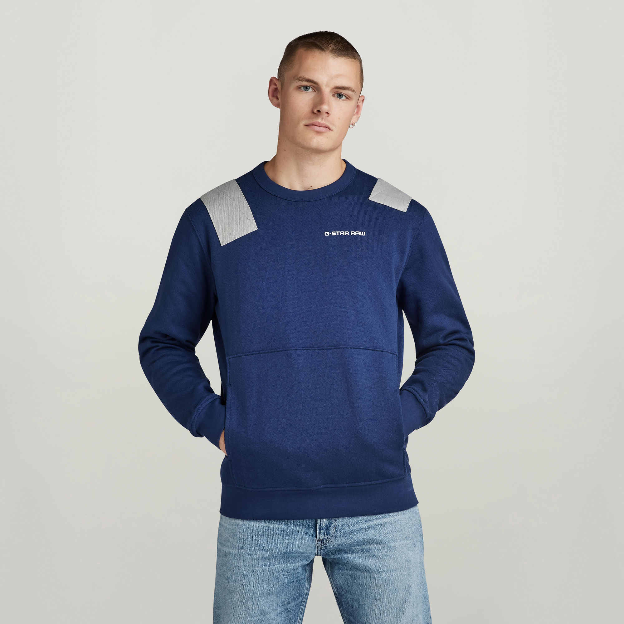 Flight Deck Sweatshirt - Dunkelblau - Herren