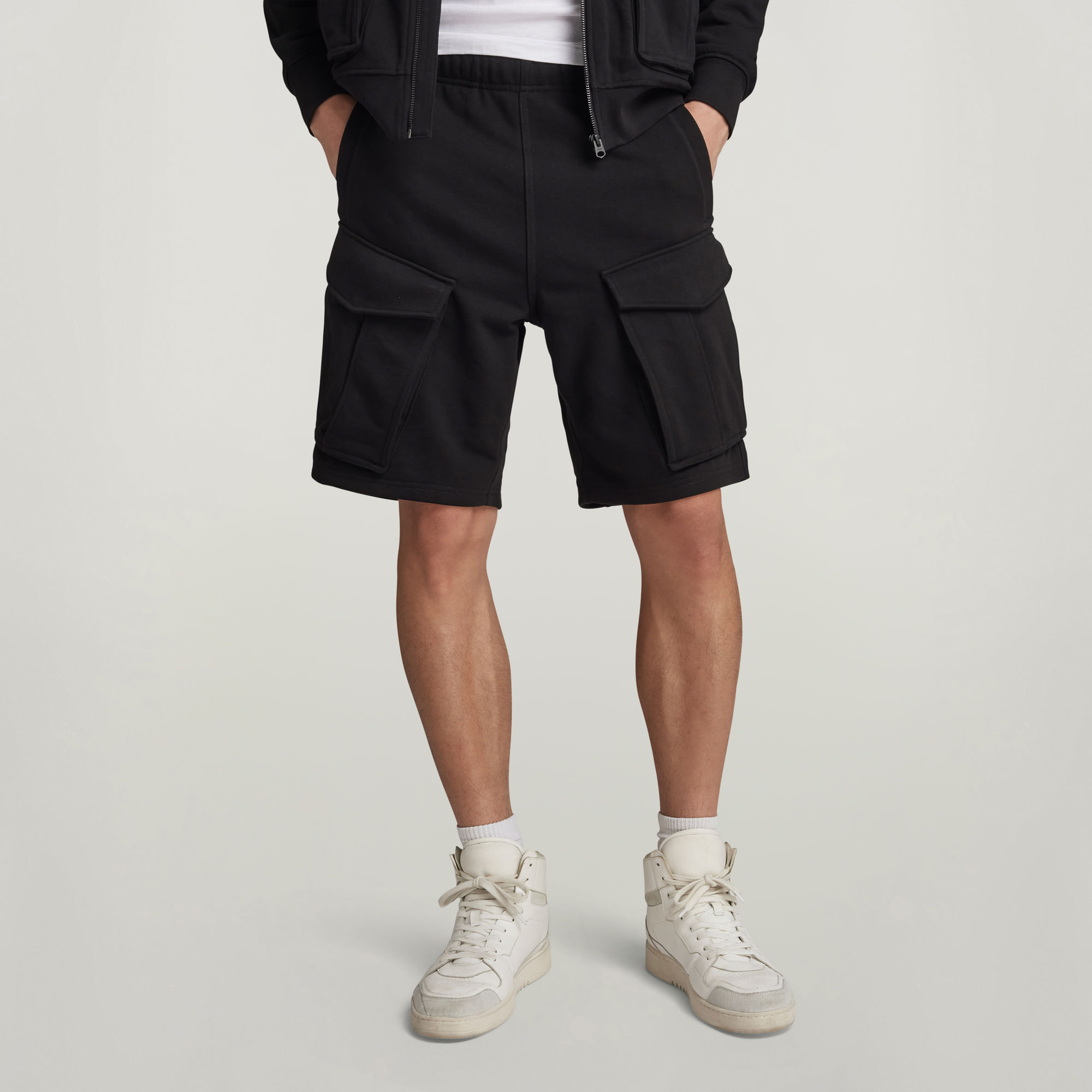 

Rovic Sweat Shorts - Black - Men