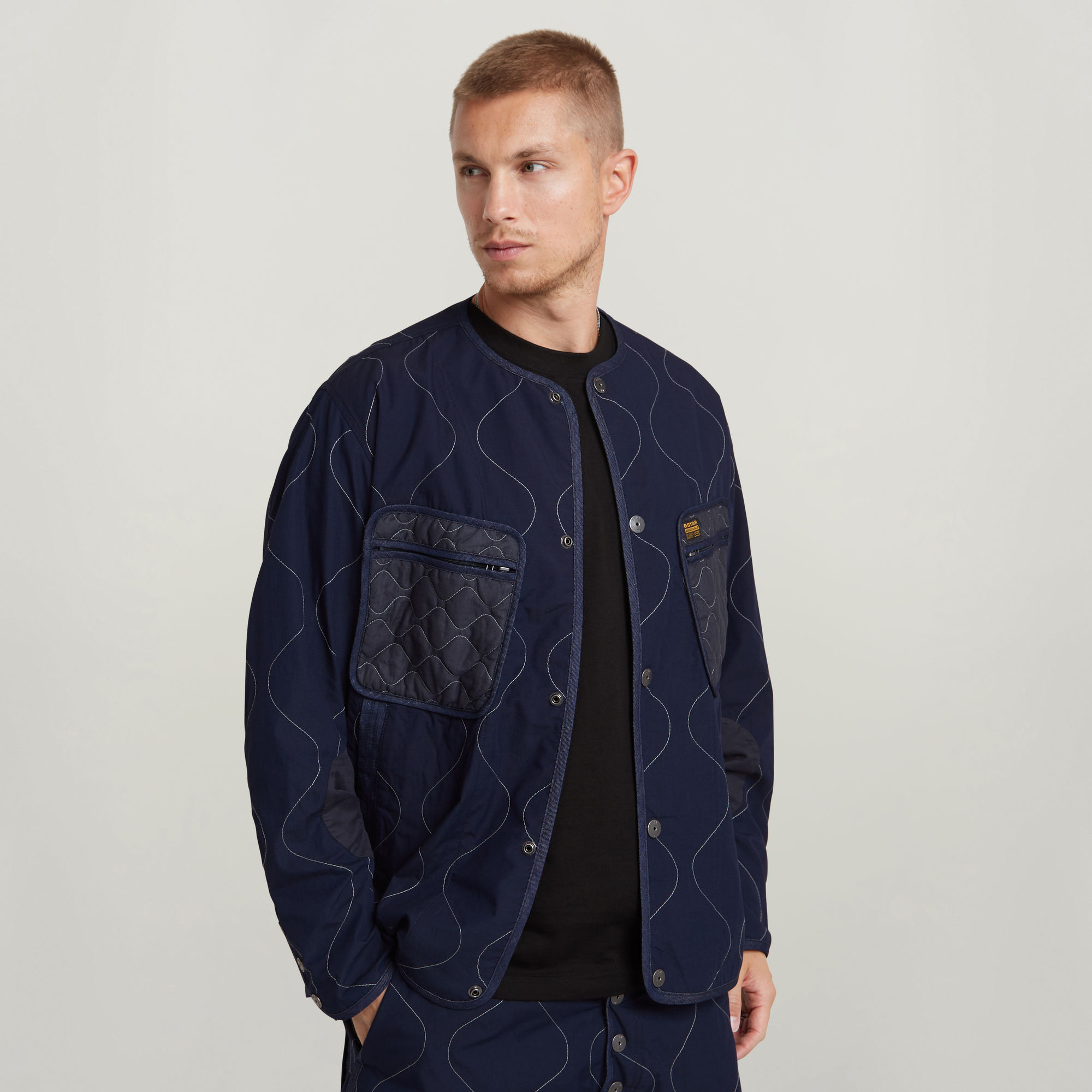 GSRR Denim Liner Jacke - Dunkelblau - Herren