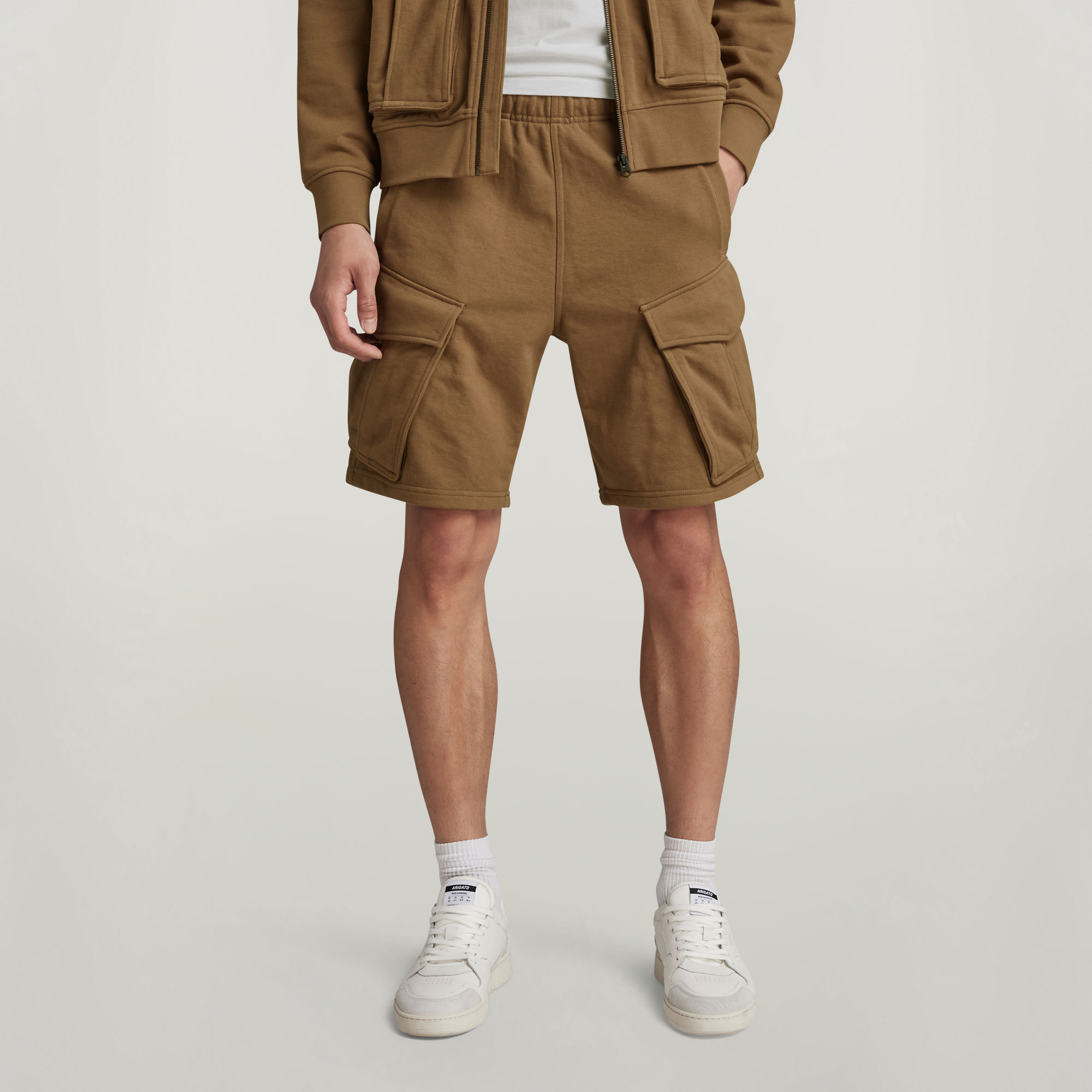 

Rovic Sweat Shorts - Brown - Men