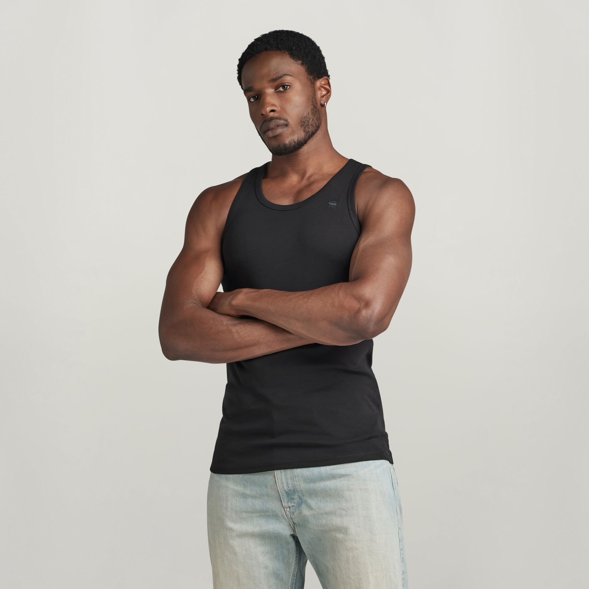 G-Star RAW Base Tanktop Set Van Twee - Zwart - Heren