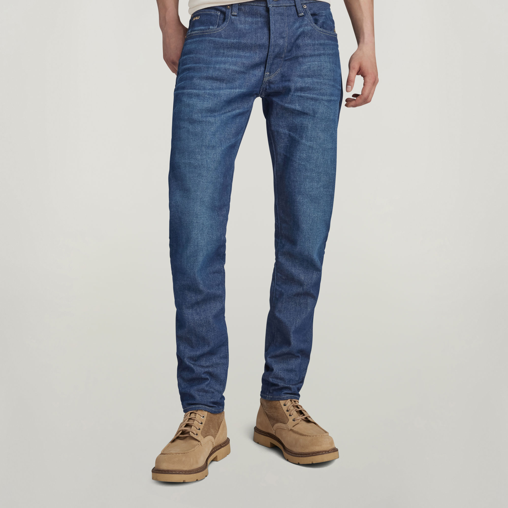 

3301 Slim Jeans - Donkerblauw - Heren