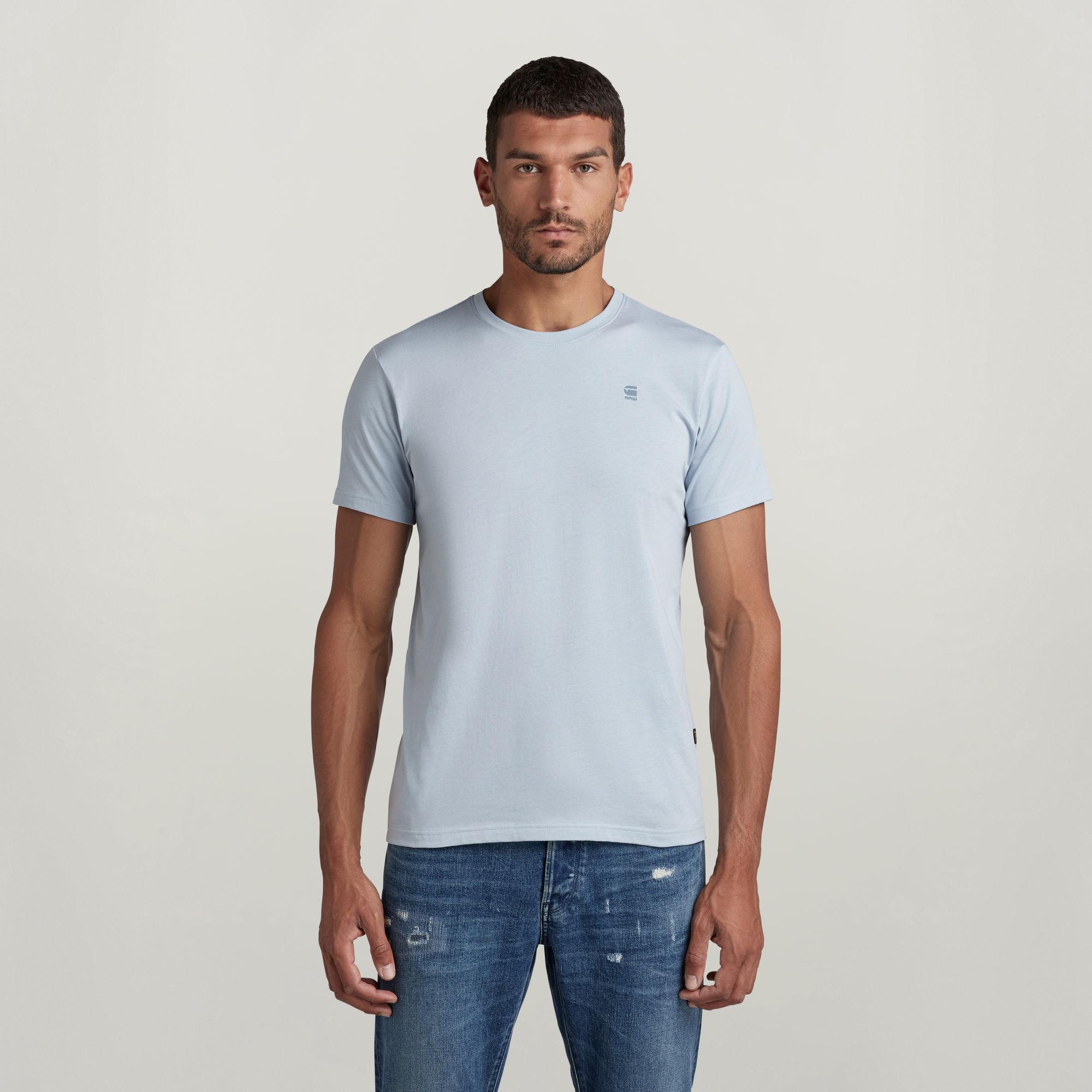 

Base-S T-Shirt - Medium blue - Men