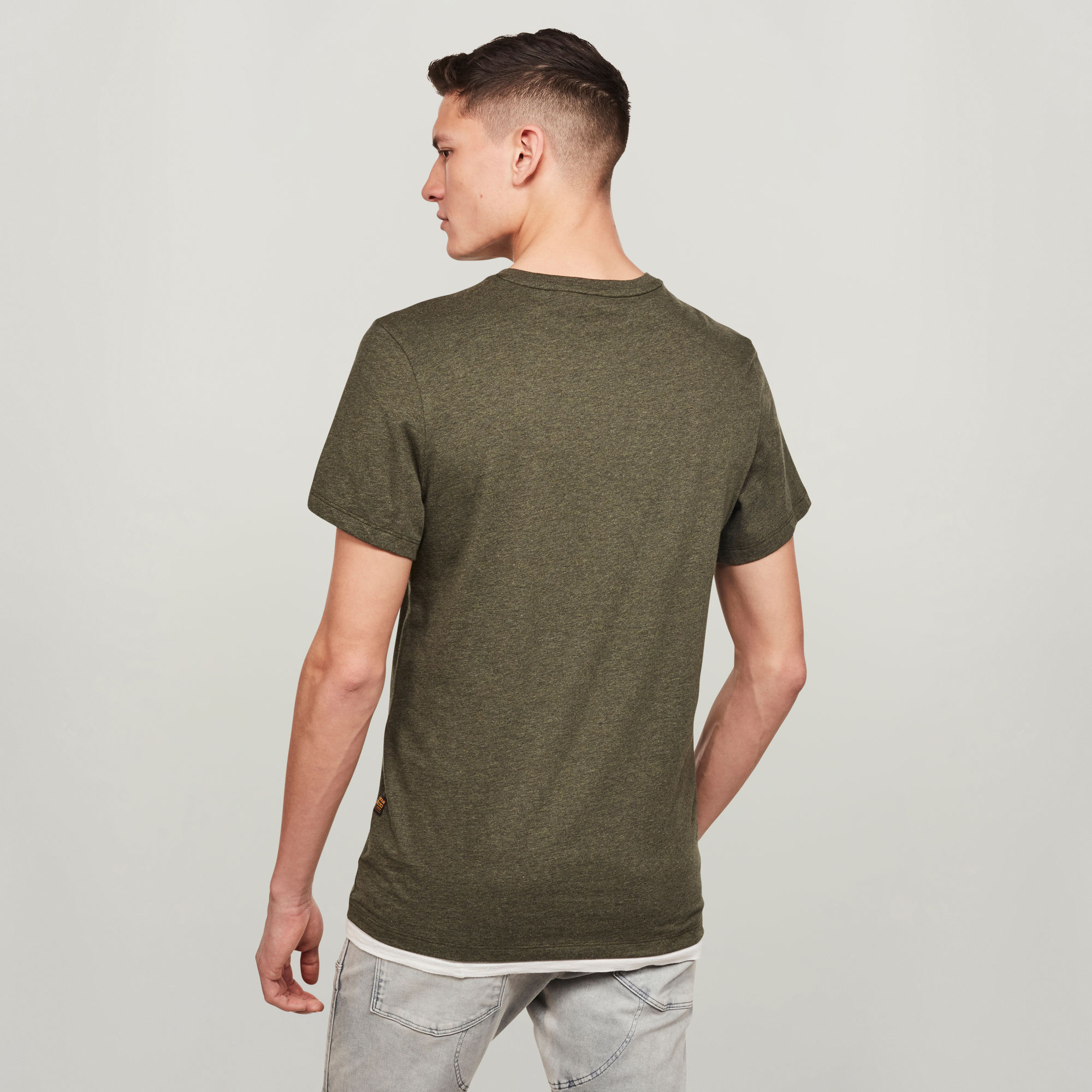 Thumbnail - Base-S T-Shirt - Grün - Herren