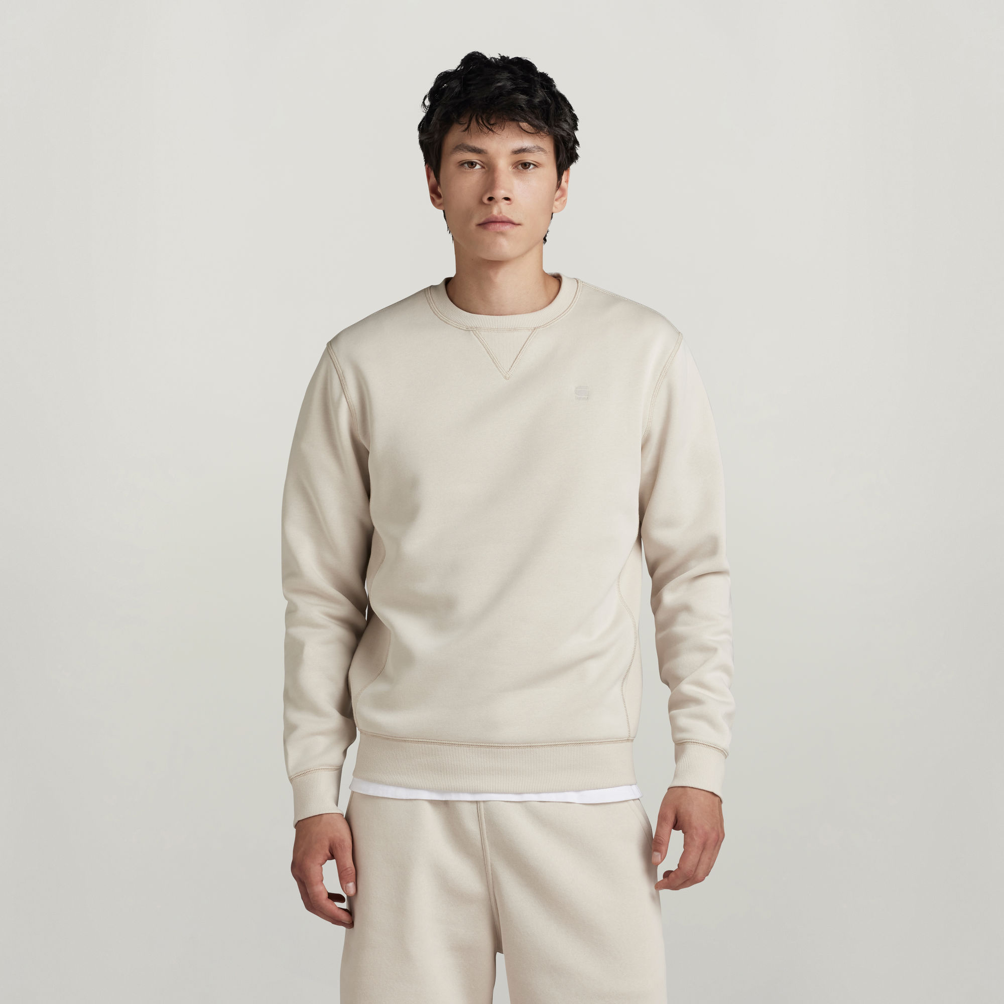 Premium Core Sweatshirt - Beige - Herren