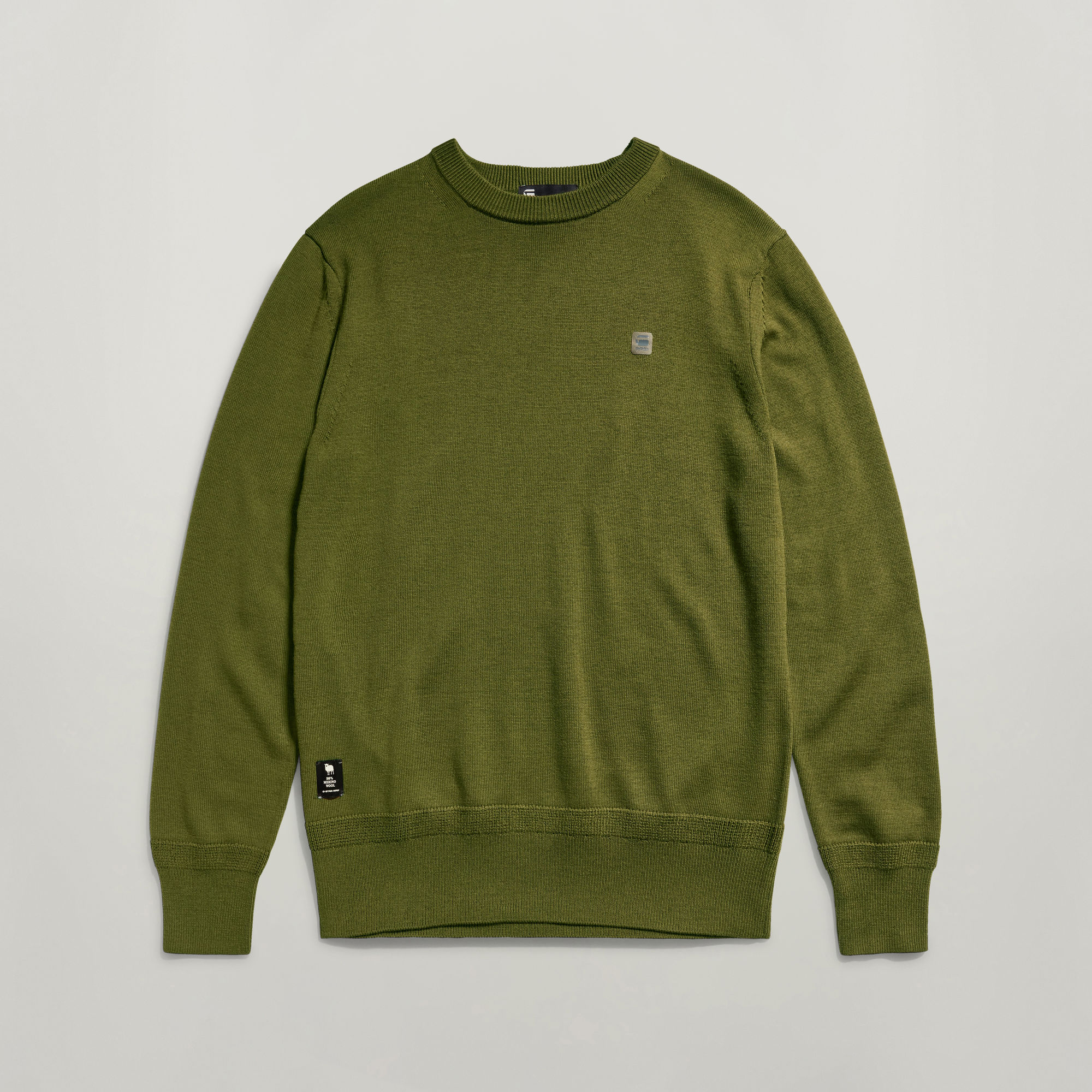 Thumbnail - Premium Core Knitted Pullover - Grün - Herren
