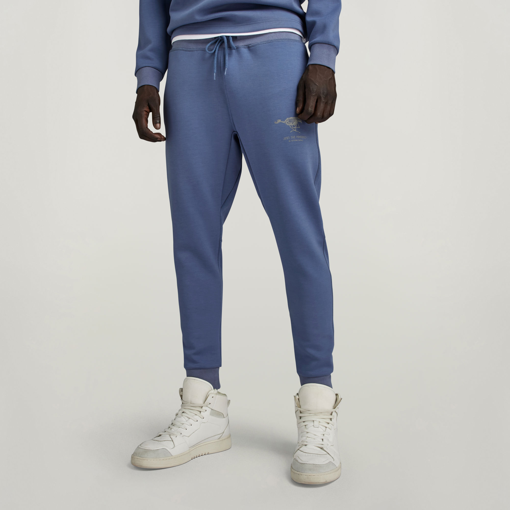 G-Star RAW Motion Slim Sweatpant Midden blauw Heren