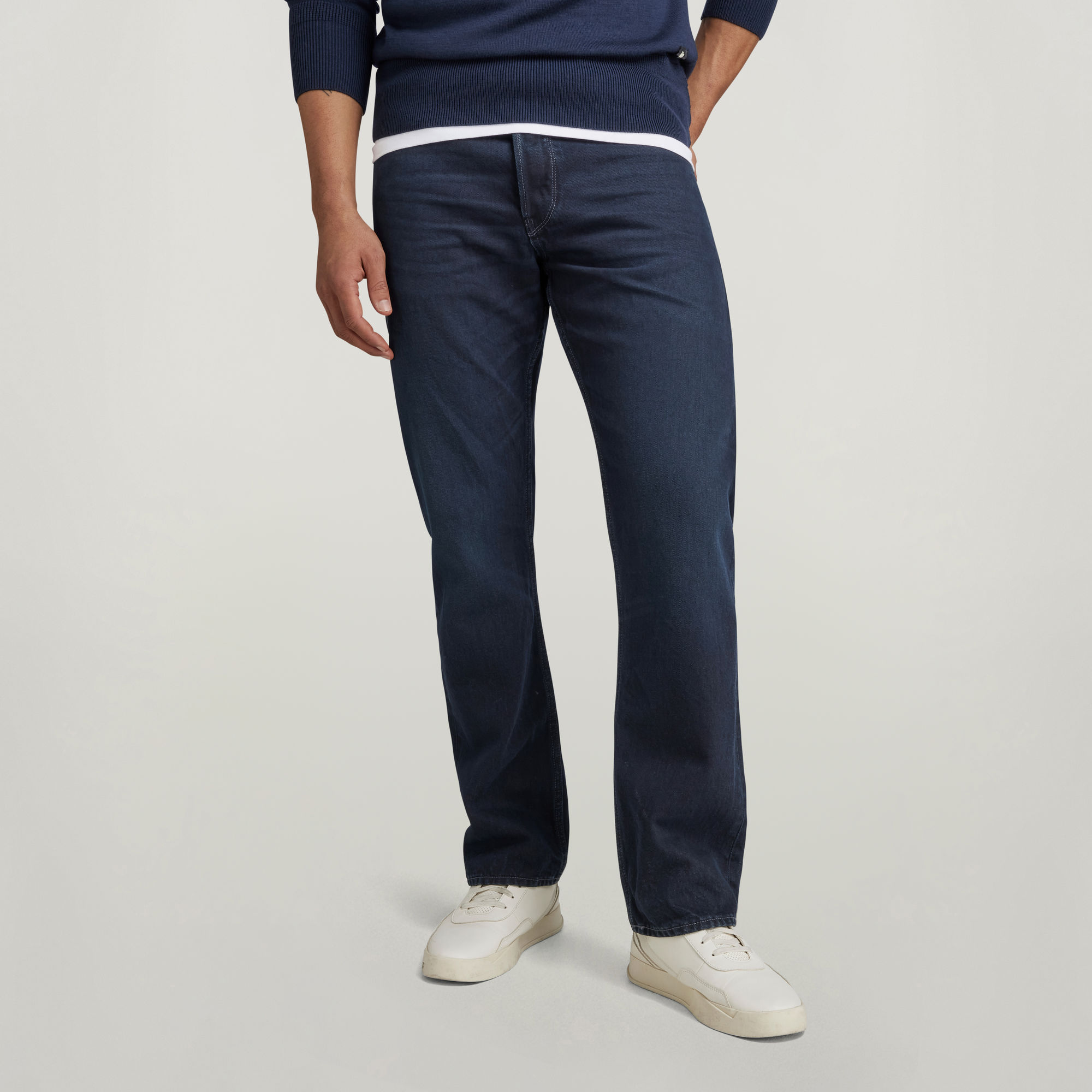 

Dakota Regular Straight Jeans - Dark blue - Men