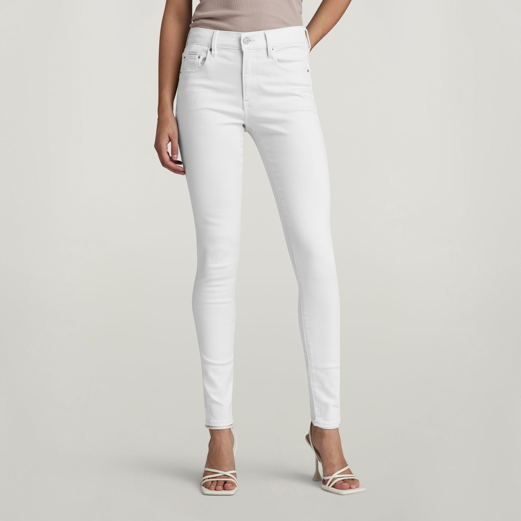 3301 Skinny Jeans - Weiß - Damen