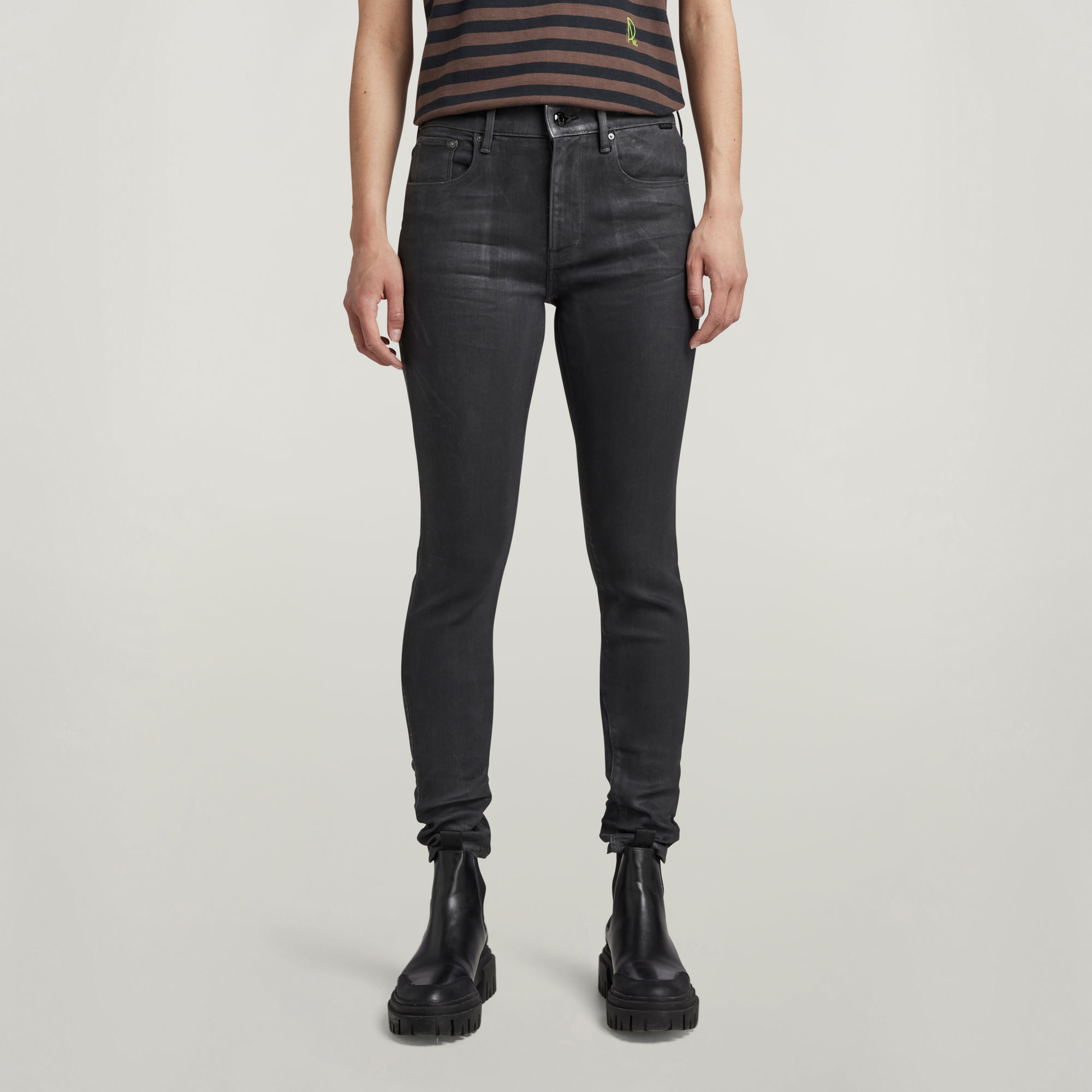 

3301 Skinny Jeans - Grijs - Dames