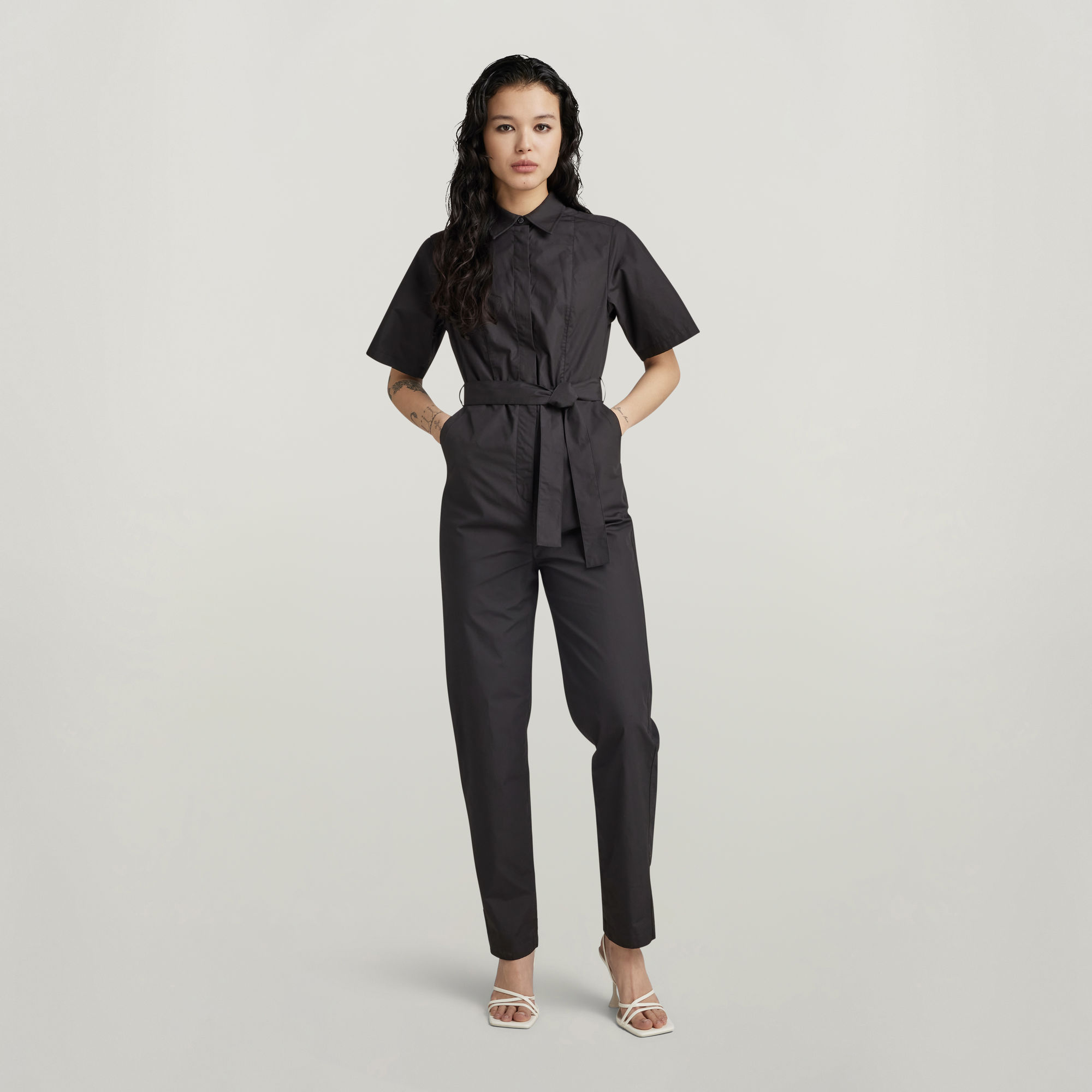 Bristum Deconstructed Jumpsuit - Schwarz - Damen