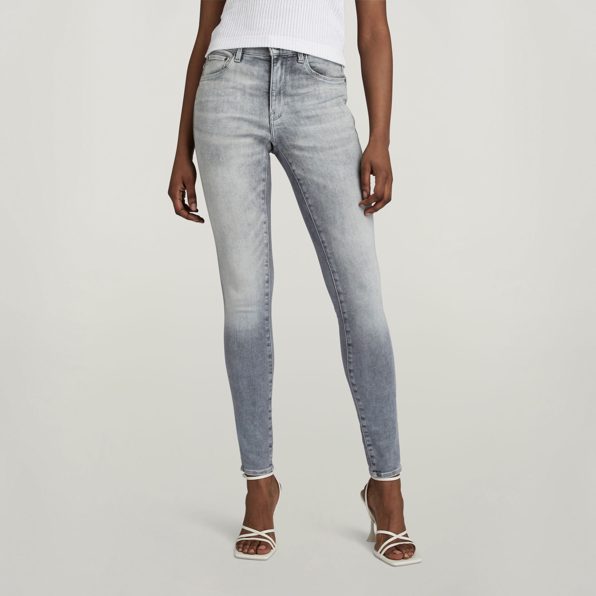 

3301 Skinny Jeans - Grijs - Dames