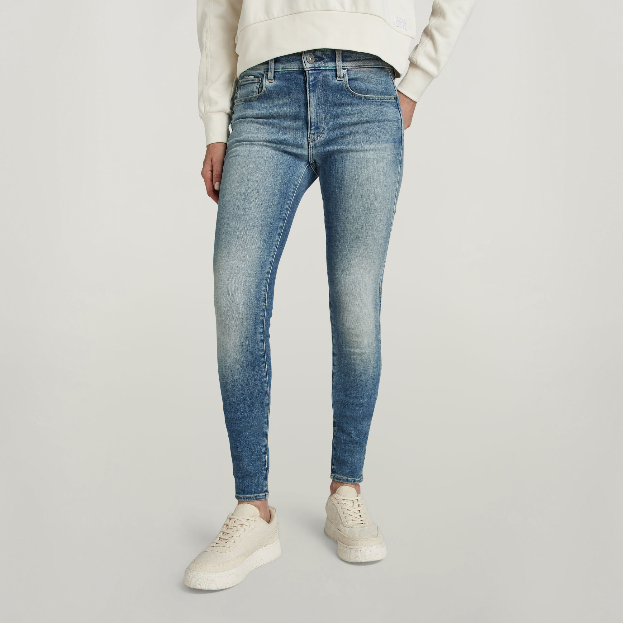 

3301 Skinny Jeans - Medium blue - Women