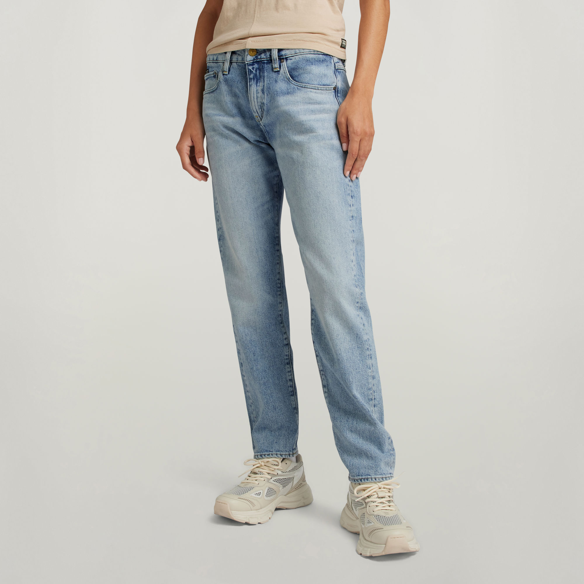 Kate Boyfriend Jeans - Hellblau - Damen