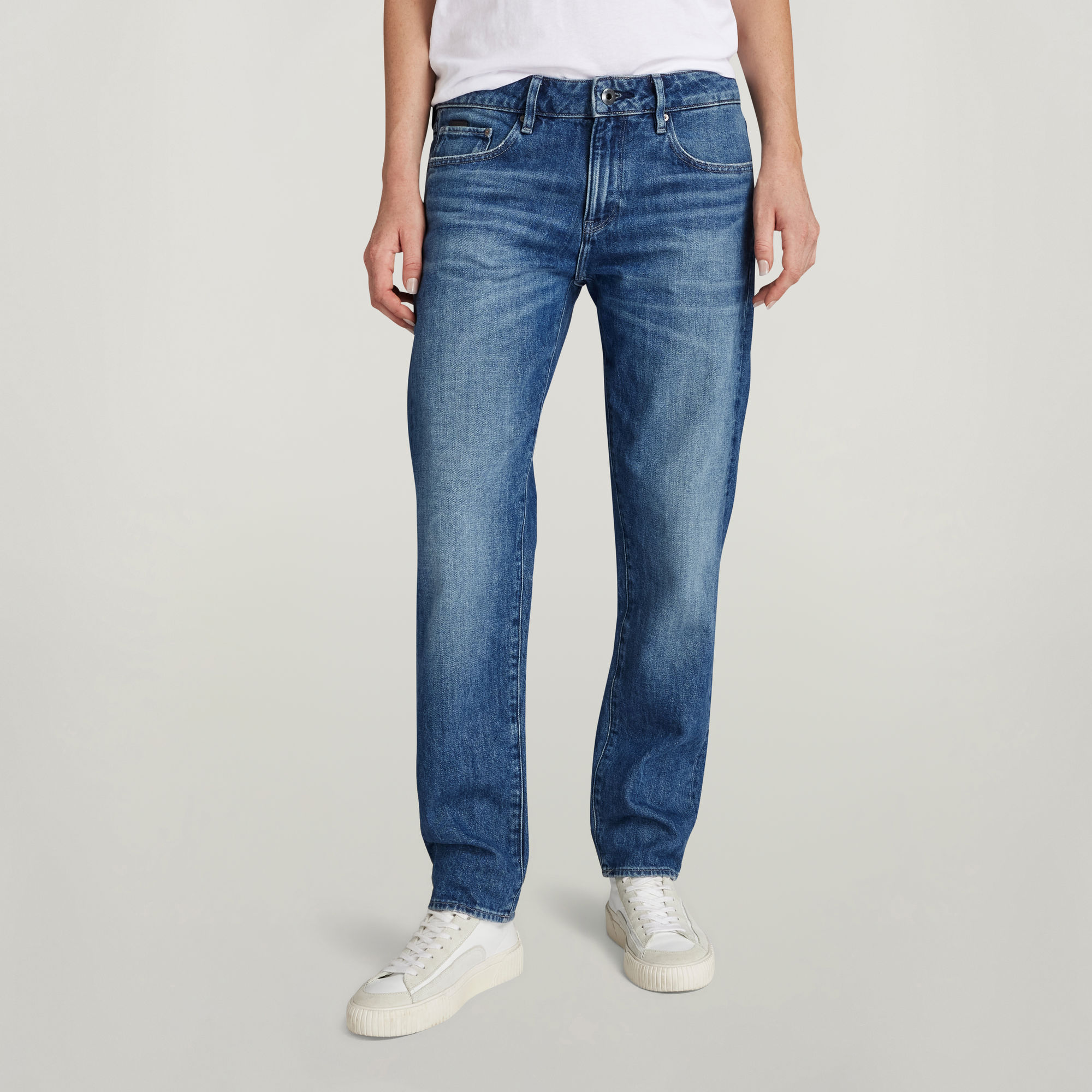 G-Star RAW Kate Boyfriend Jeans Midden blauw Dames