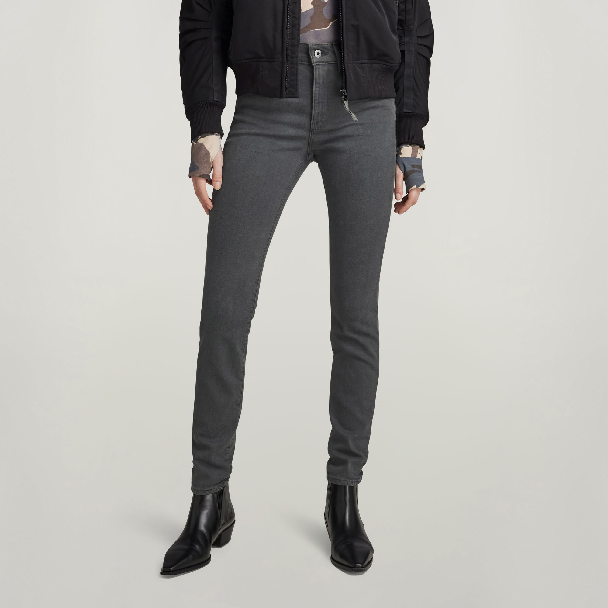 

Lhana Skinny Jeans - Grijs - Dames