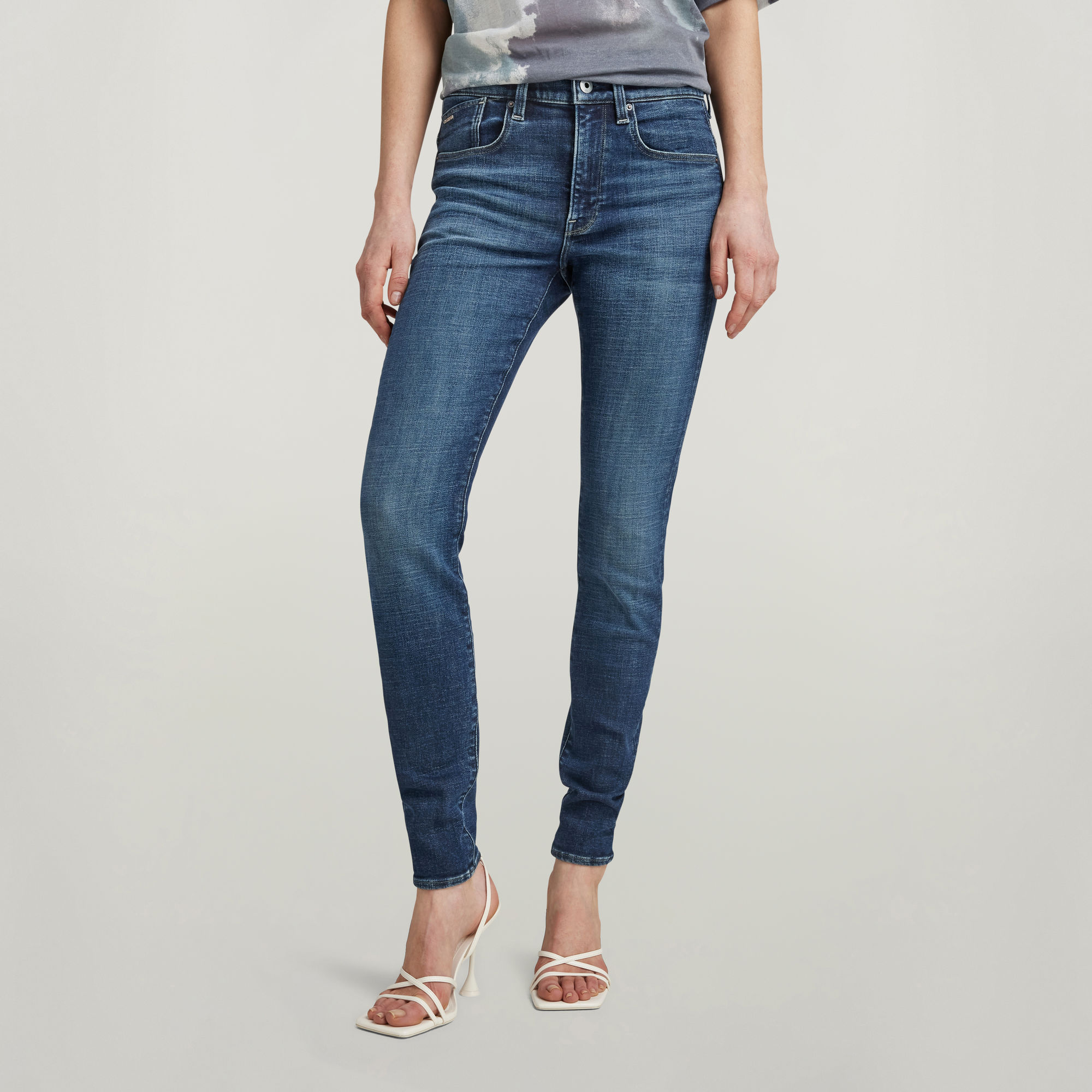 

Lhana Skinny Jeans - Donkerblauw - Dames