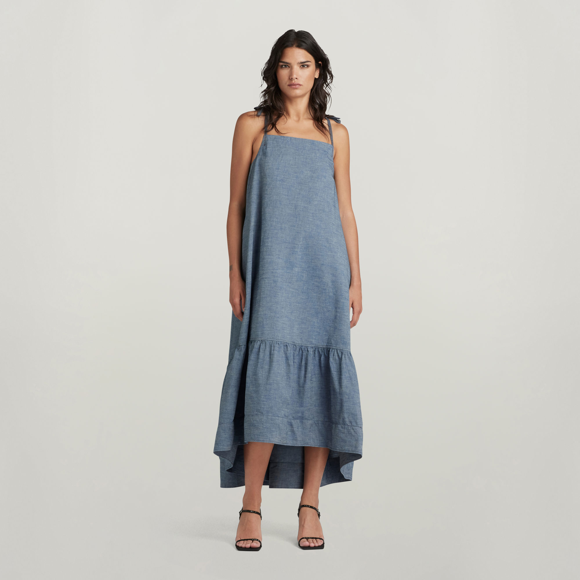 Para Simple Kleid - Dunkelblau - Damen