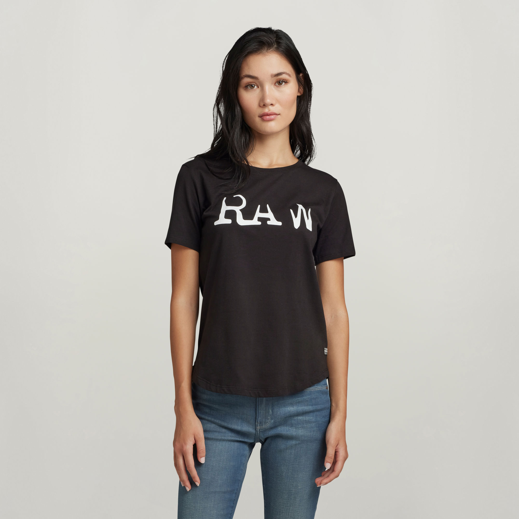 

Raw Optic Slim T-Shirt - Black - Women