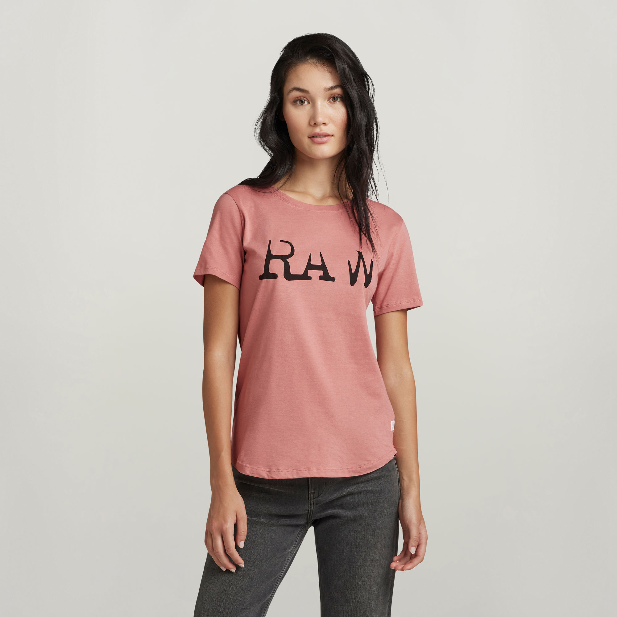 

Raw Optic Slim T-Shirt - Pink - Women