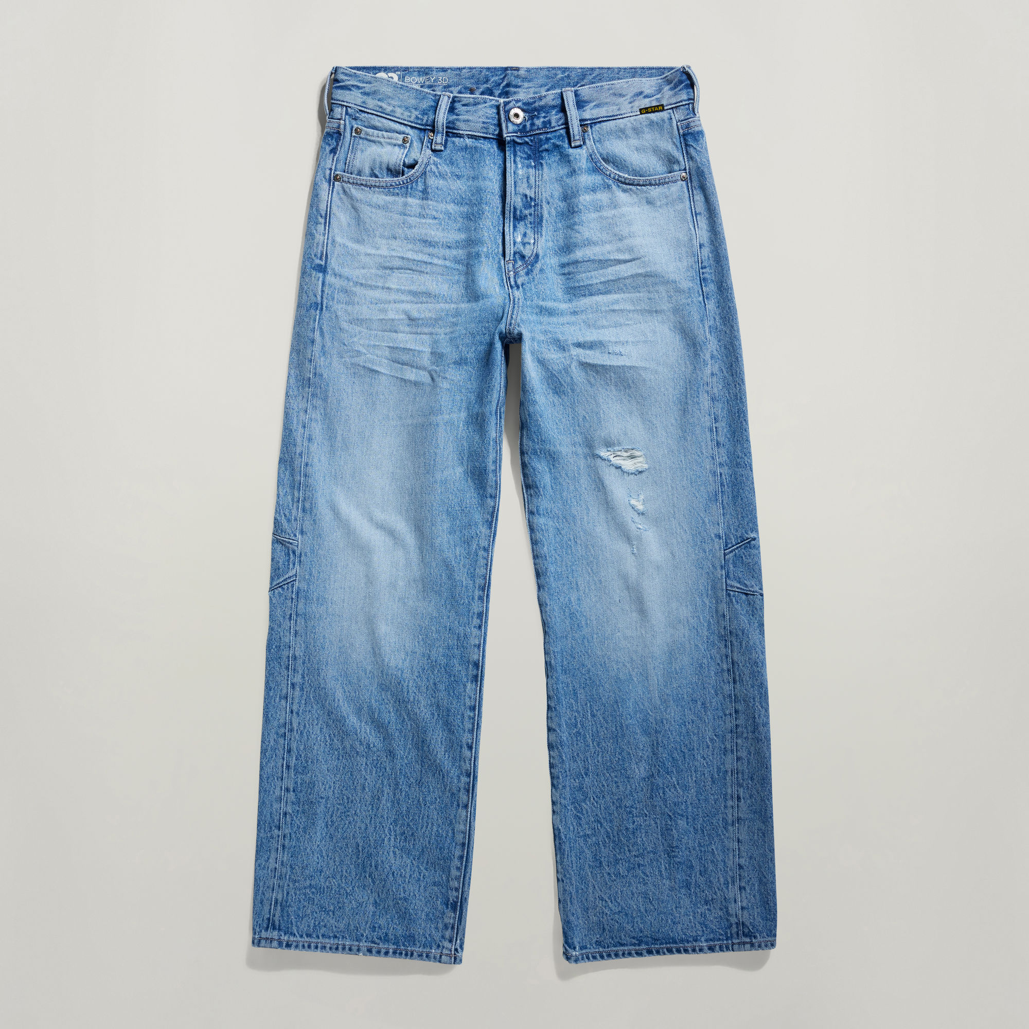 Thumbnail - Bowey Ankle Boyfriend Jeans - Hellblau - Damen