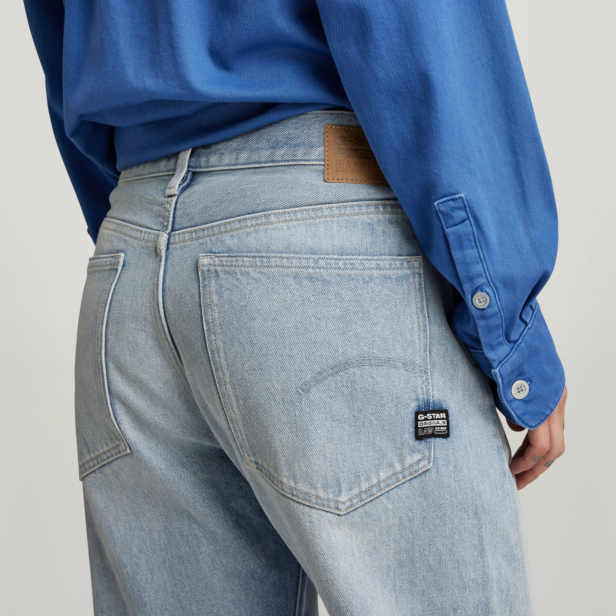 G-Star RAW Bowey Ankle Boyfriend 3D Jeans Lichtblauw Dames
