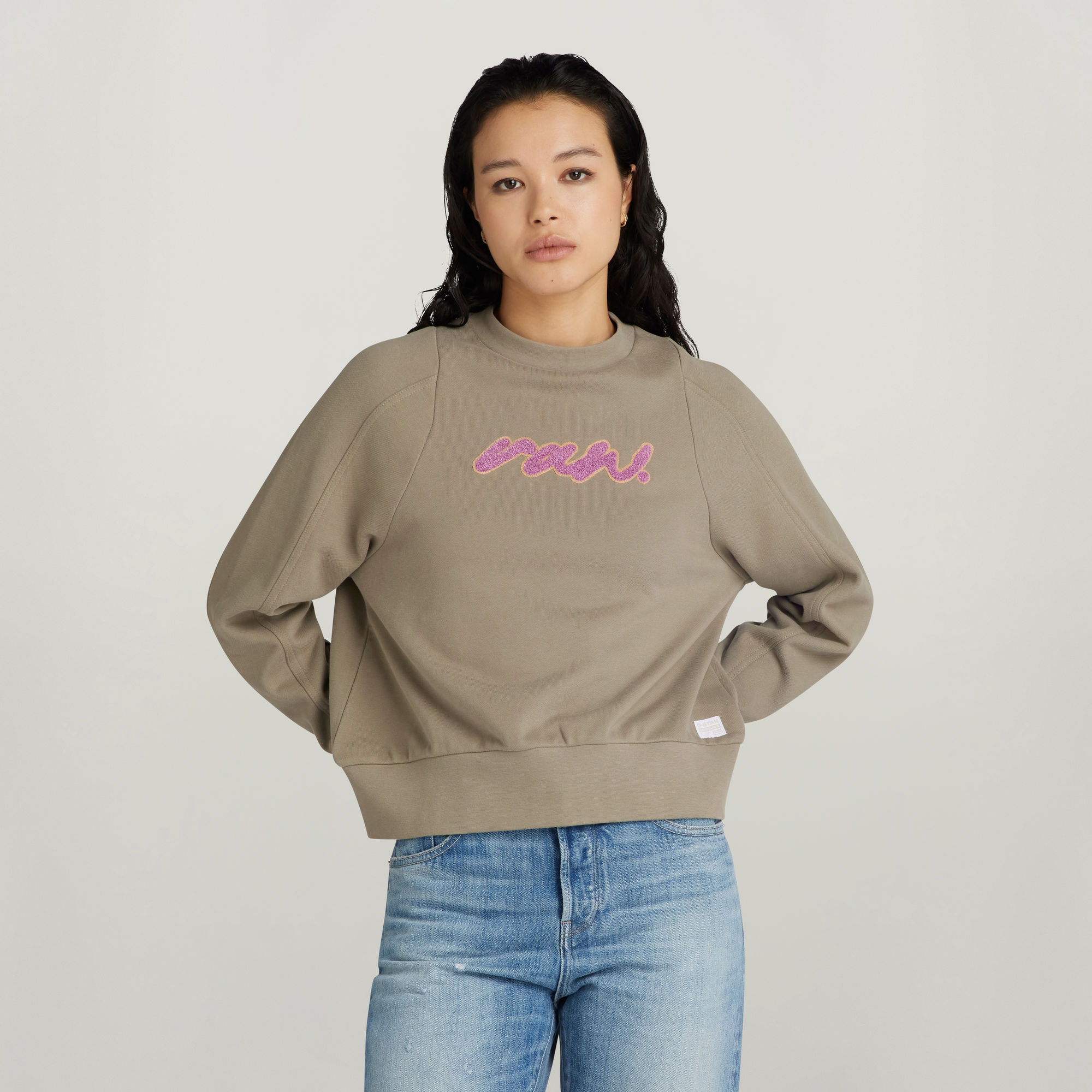 

Cornely RAW Dot Raglan Sweatshirt - Grün - Damen