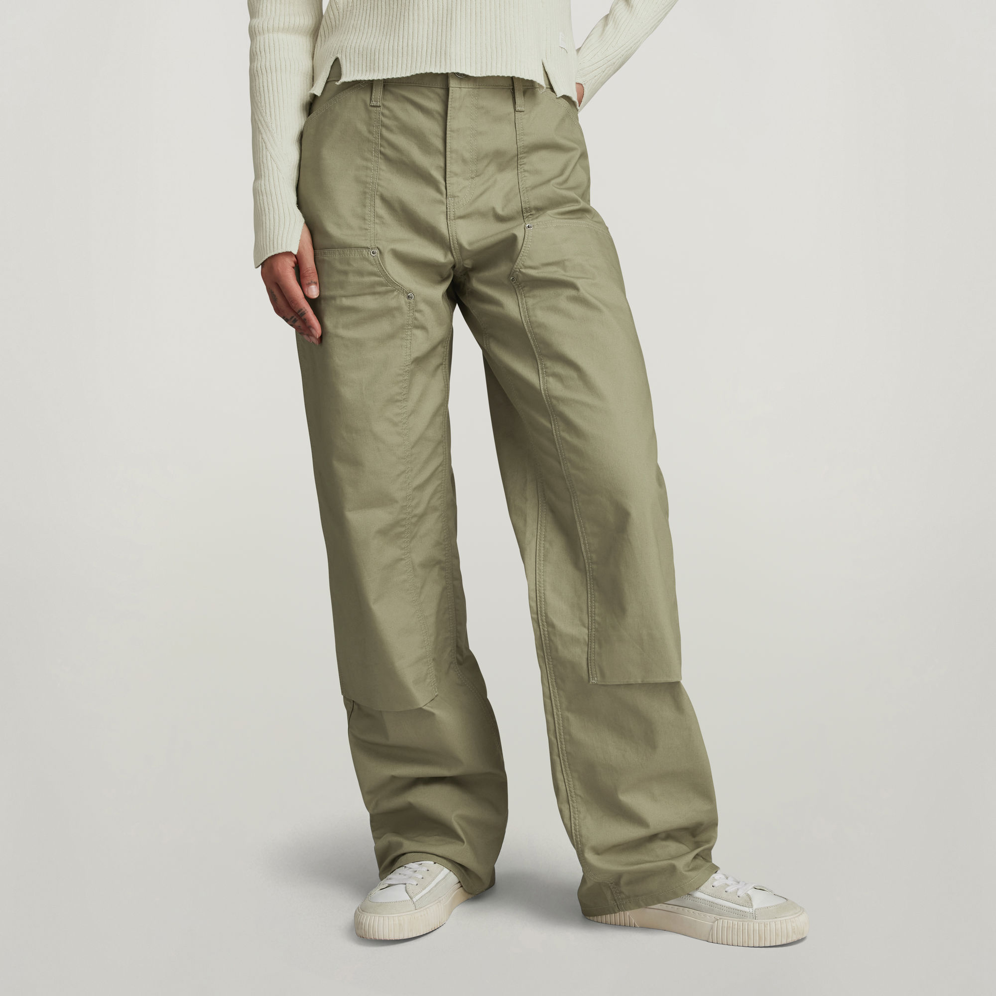 G-Star RAW Judee Carpenter Broek Groen Dames