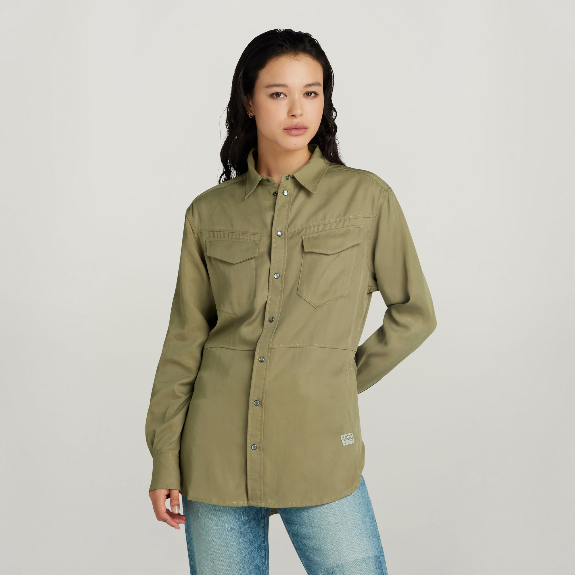 G-Star RAW Tunic Shirt - Groen - Dames